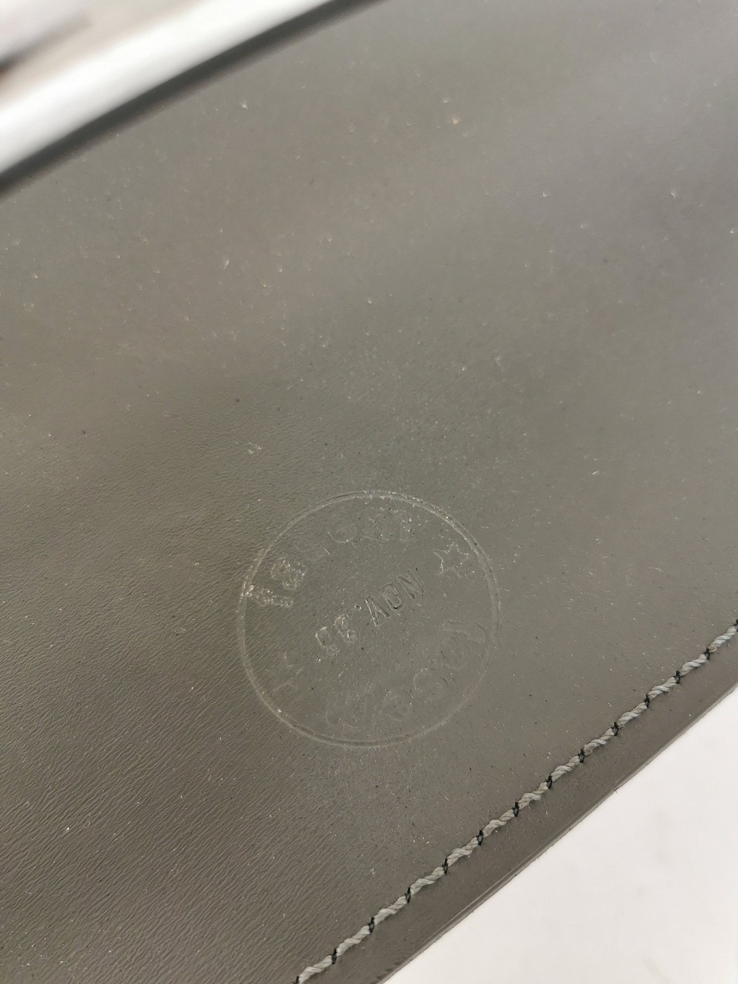 Bauhaus grey original Desk Chair by Mart Stam & Marcel Breuer for Fasem Italy 1980s