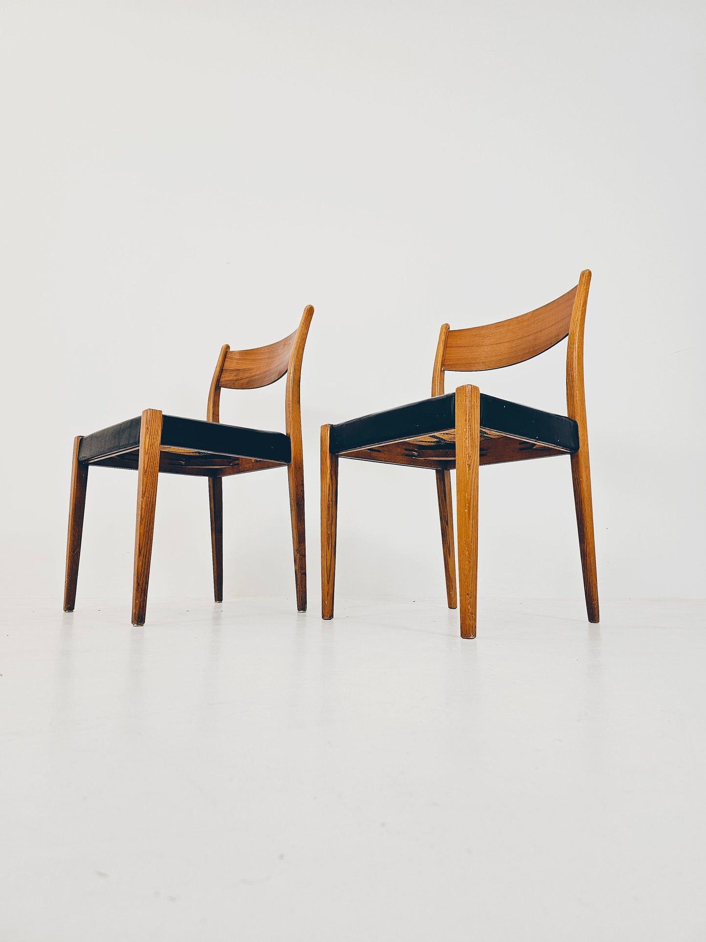 Danish teak dining chairs by Poul Volther & Frem Röjle, 1960s, set of 2
