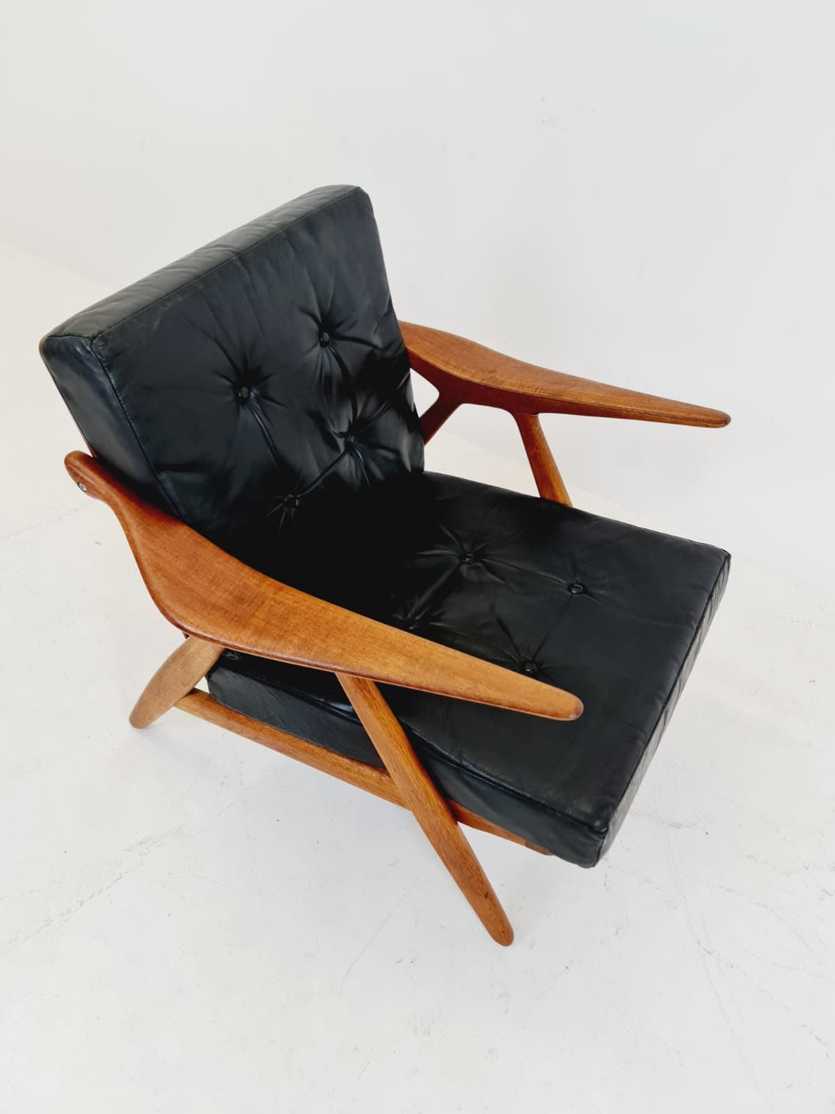 Mid-century Rare Danish Lounge chair by Arne Hovmand Olsen, 1960s