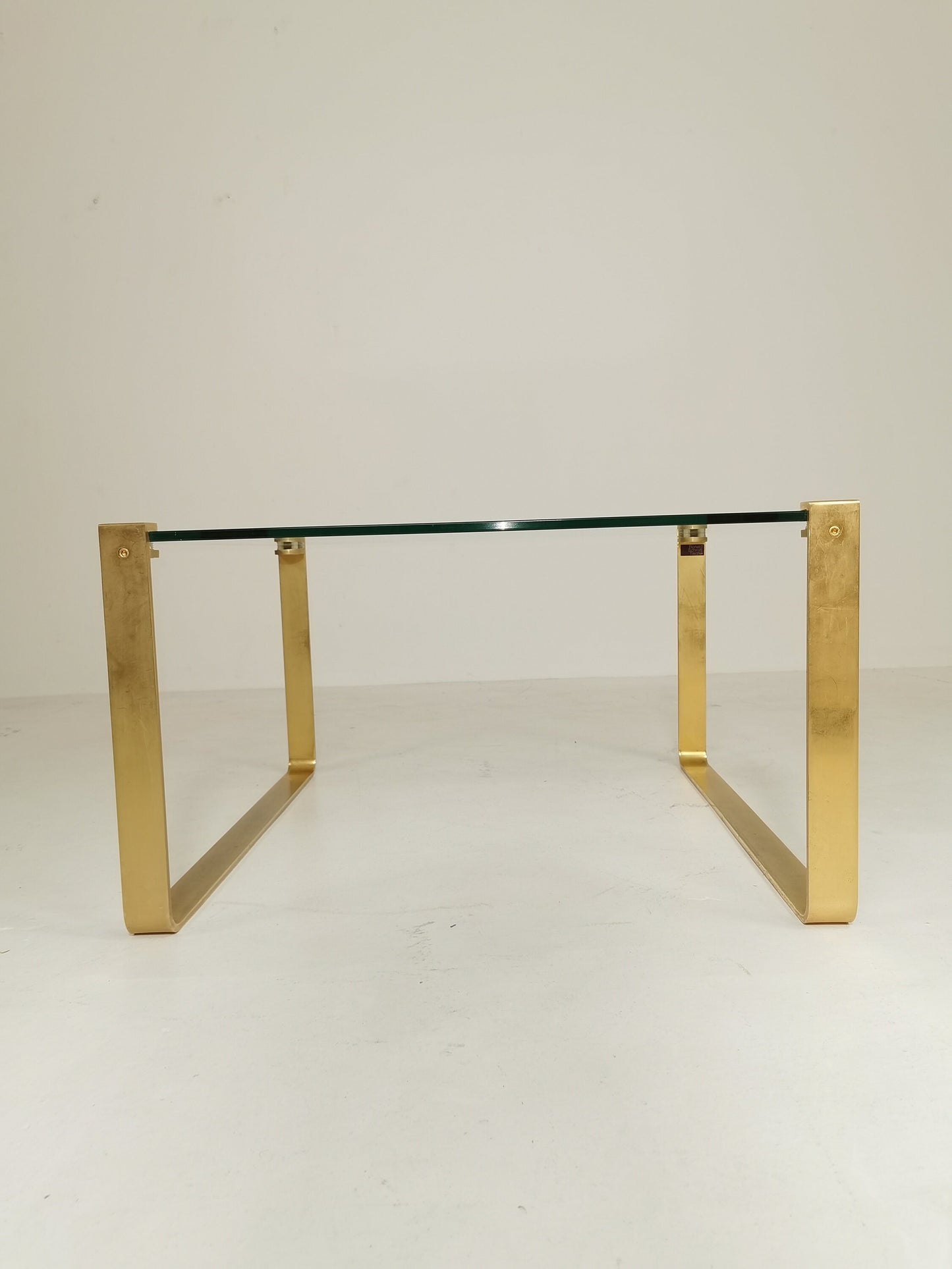 Brass Coffee Table by Friedrich Wilhelm Möller for Ronald Schmitt, 1970s