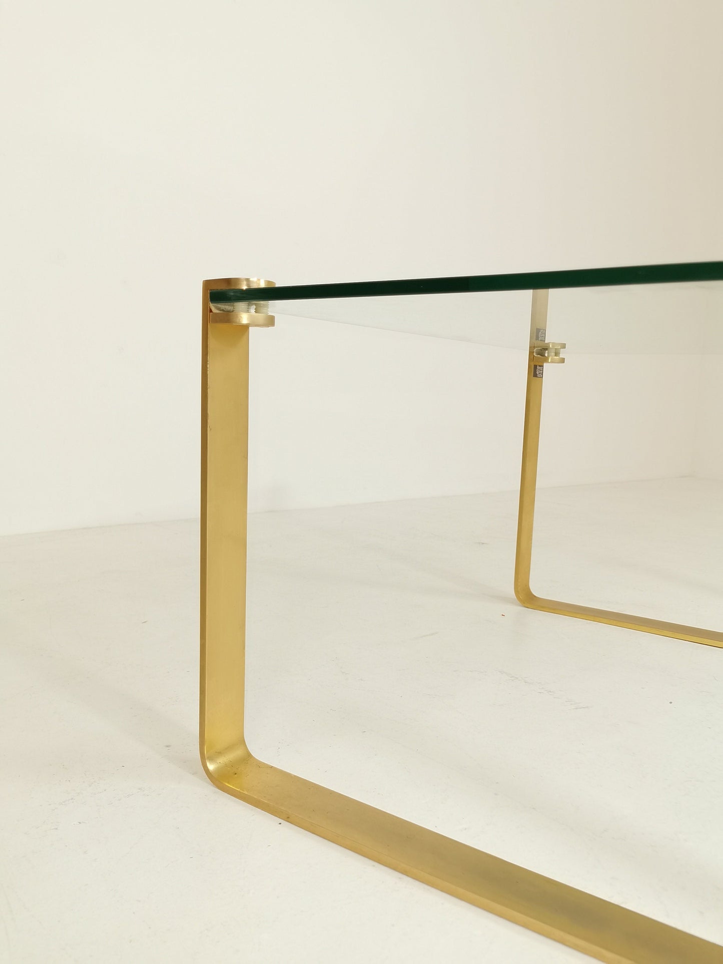 Brass Coffee Table by Friedrich Wilhelm Möller for Ronald Schmitt, 1970s