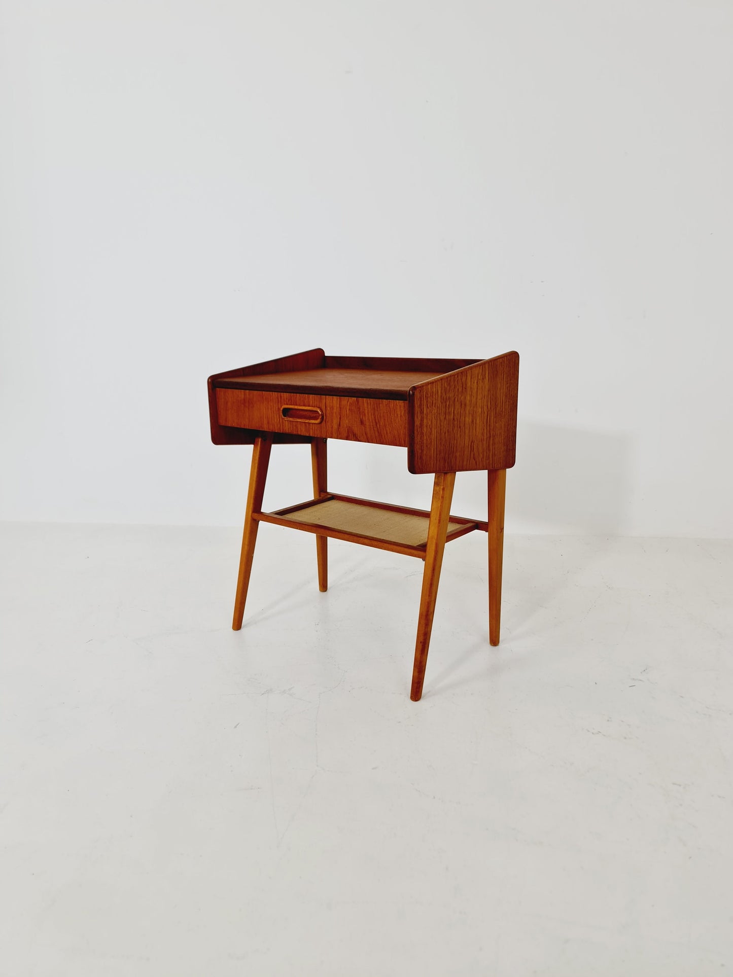 Midcentury danish Teak Vintage Side table/ Bedside table, 1960s