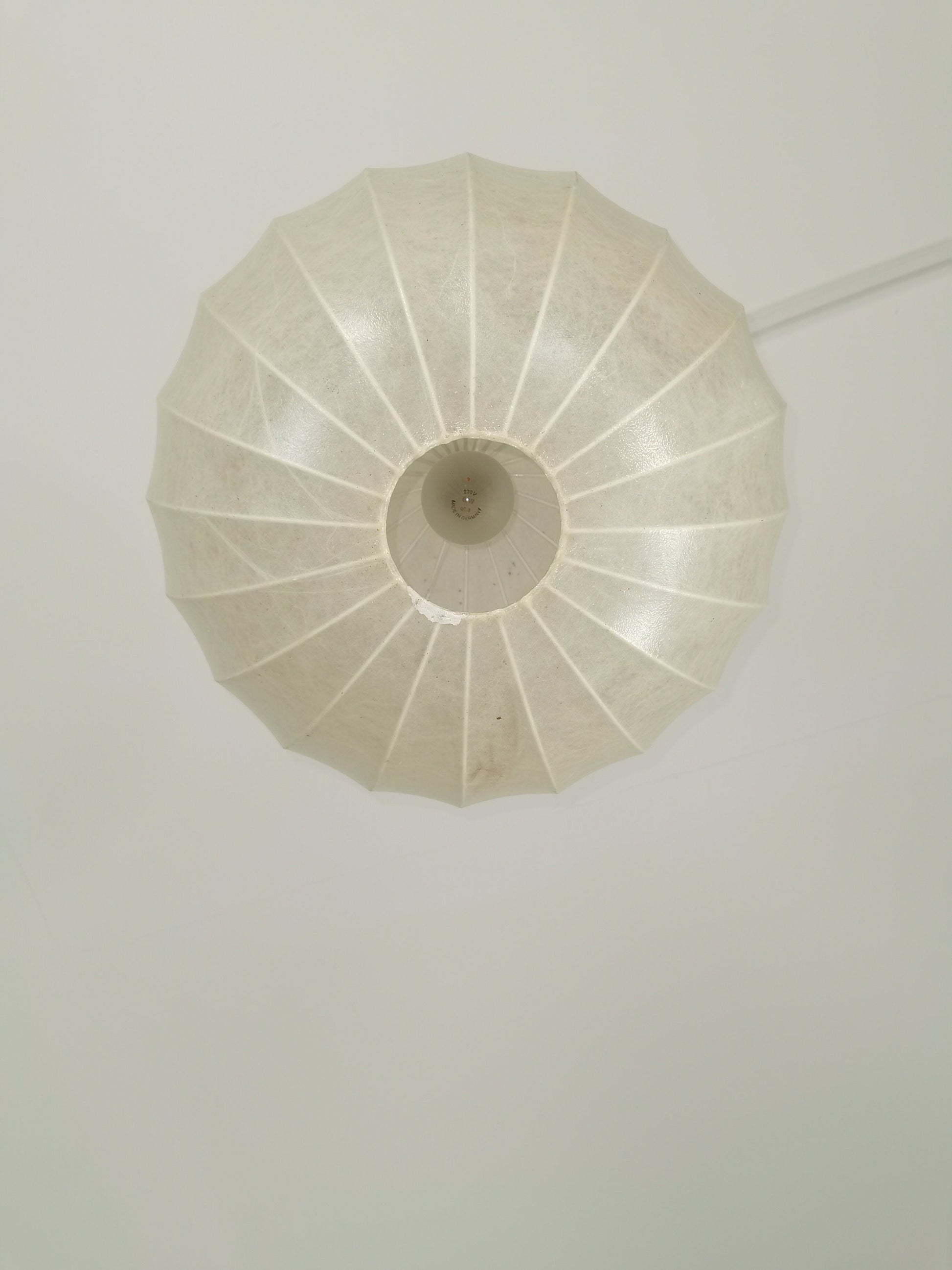 Extra large Cocoon Big Ball ceiling lamp in very good original vintage condition