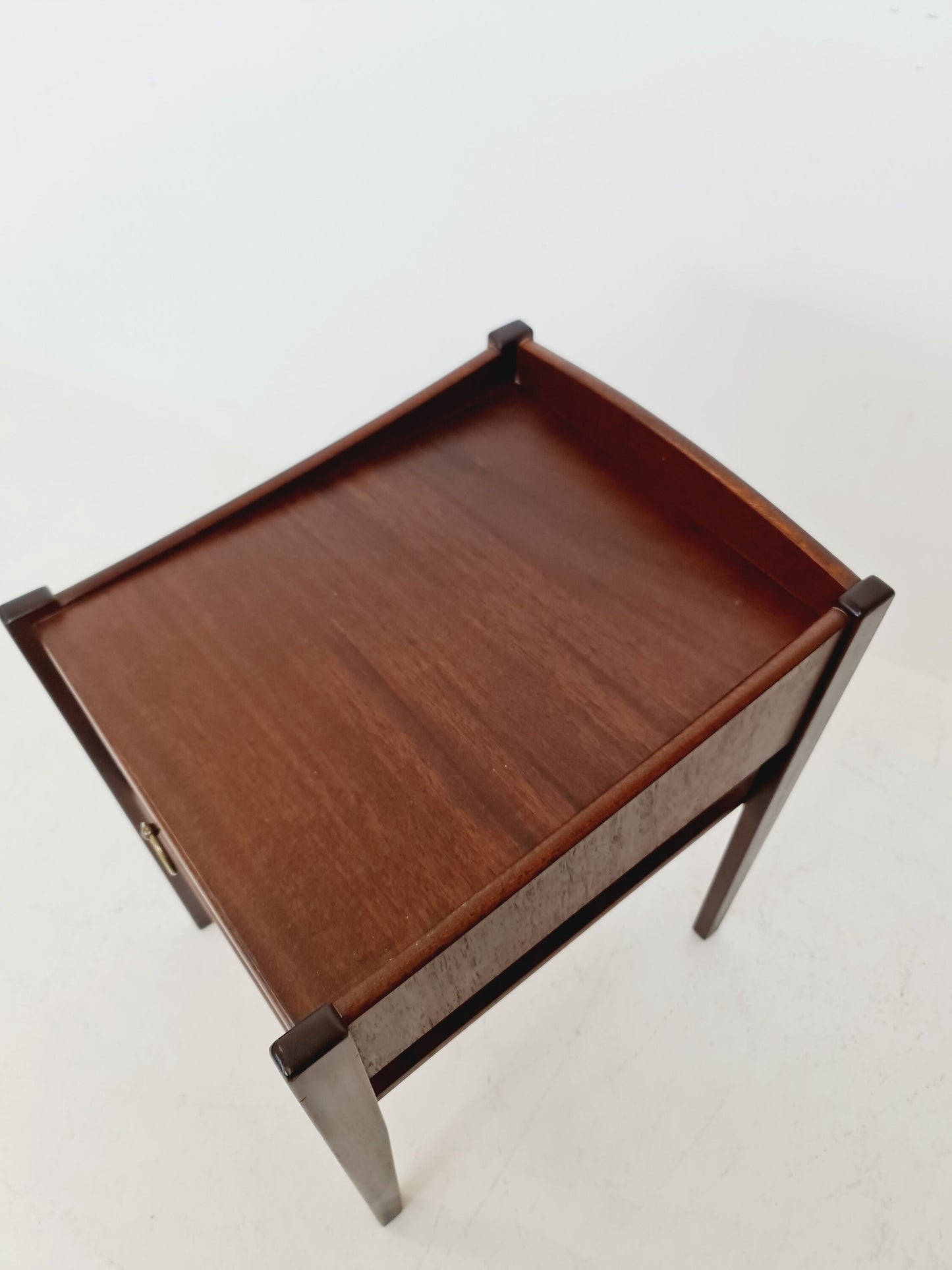 Midcentury Swedish mahogany nightstand /Bedside table, 1960s