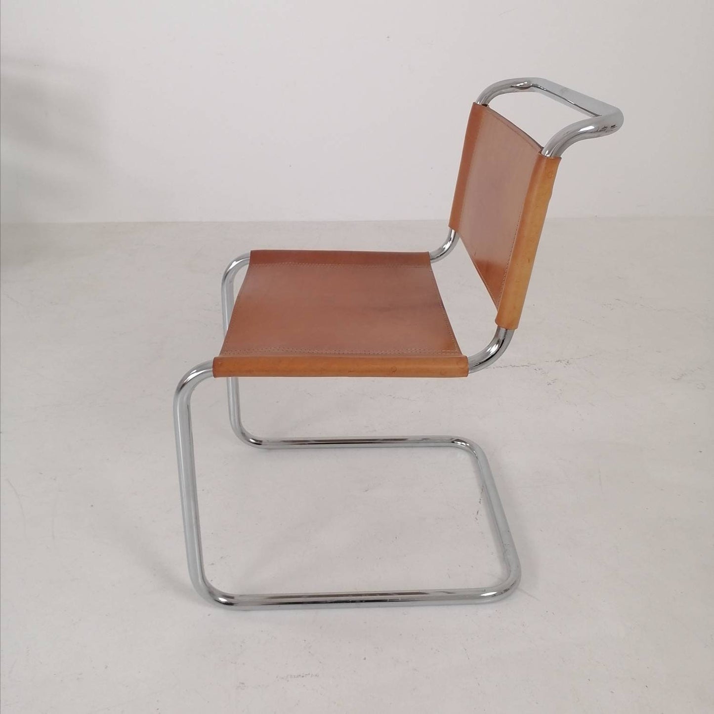 1 of 5 Mid-Century Vintage S33 chair from Mart Stam by Fasem Italy 1980er