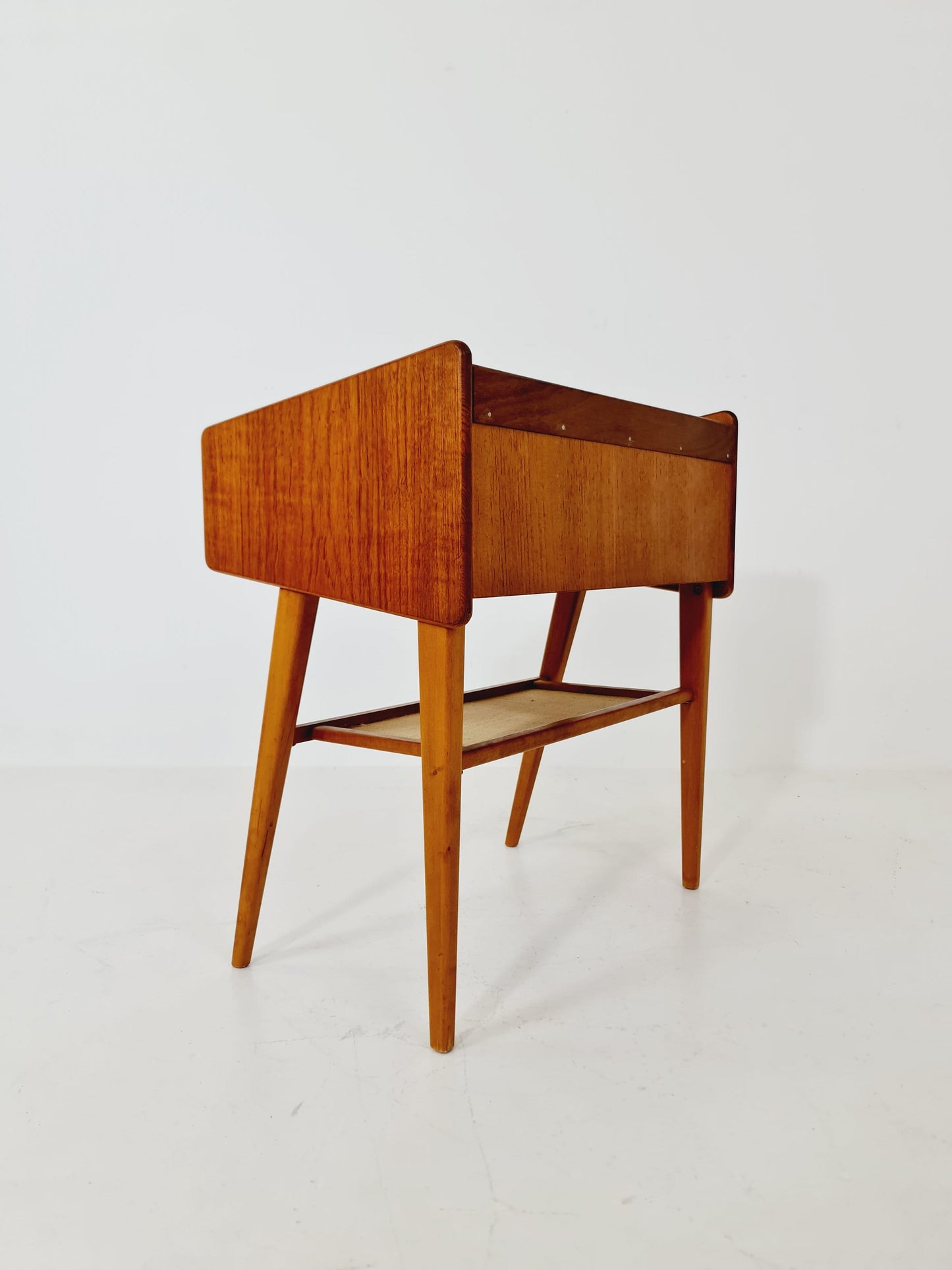 Midcentury danish Teak Vintage Side table/ Bedside table, 1960s