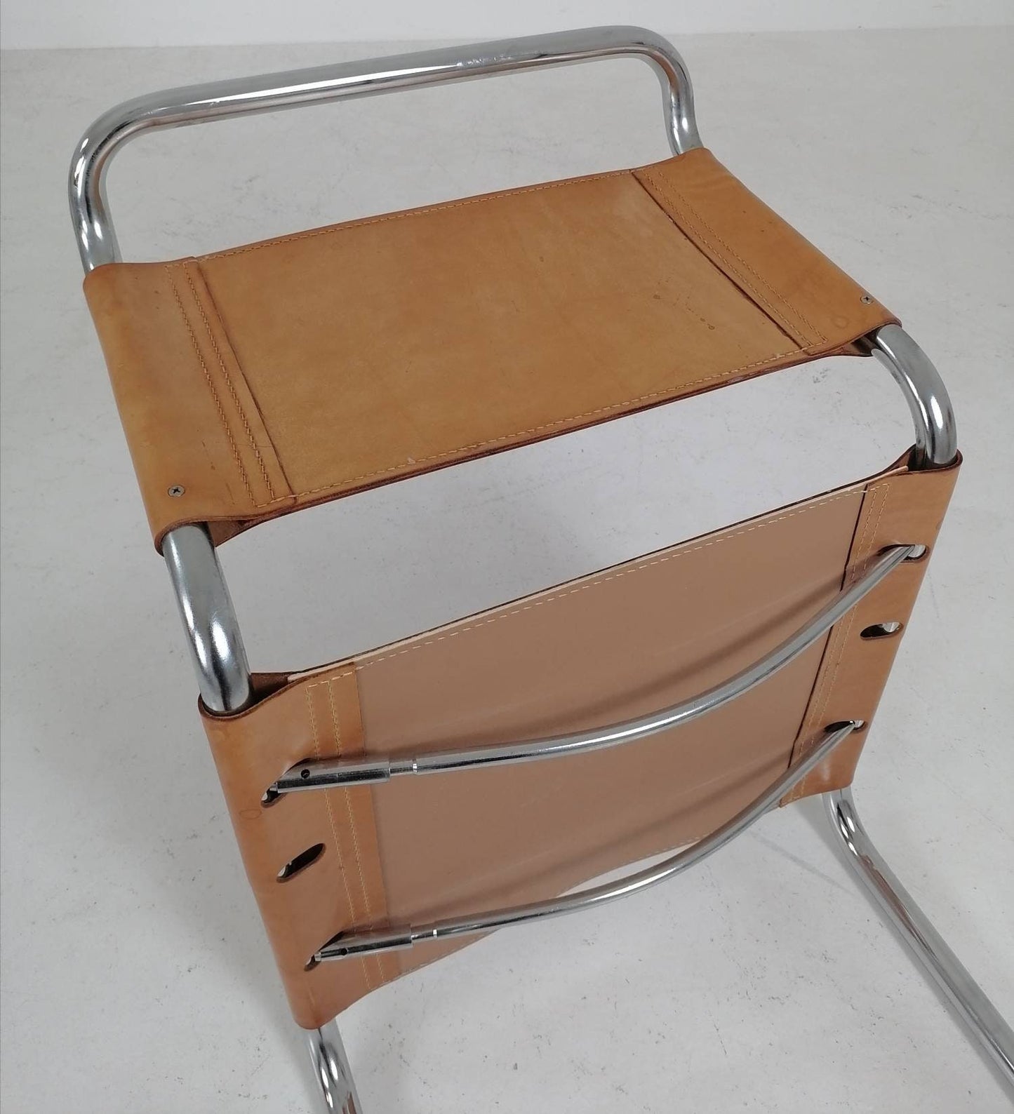 1 of 5 Mid-Century Vintage S33 chair from Mart Stam by Fasem Italy 1980er