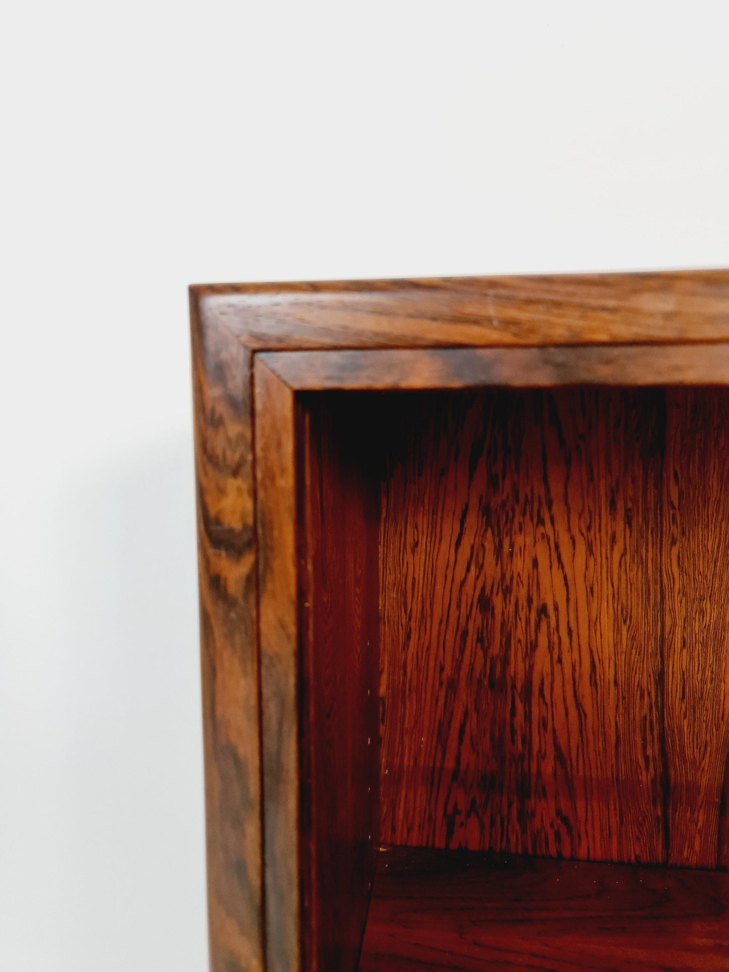 Mid-century Danish vintage rosewood showcase sideboard, 1960s