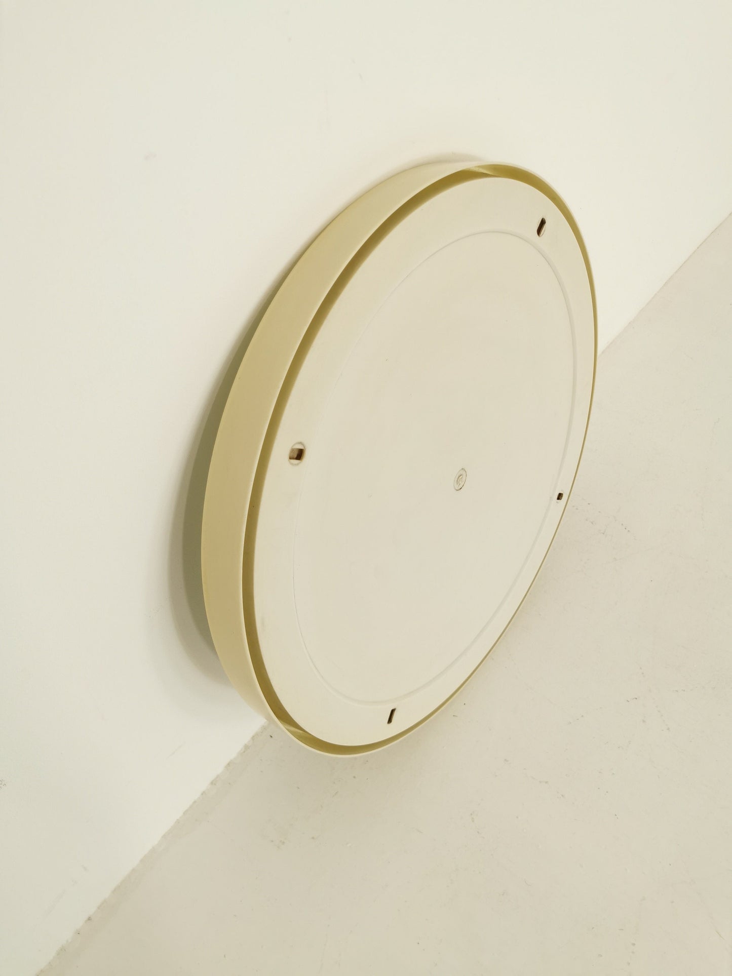 Space Age \Mid-Century Round Mirrror, 1970s