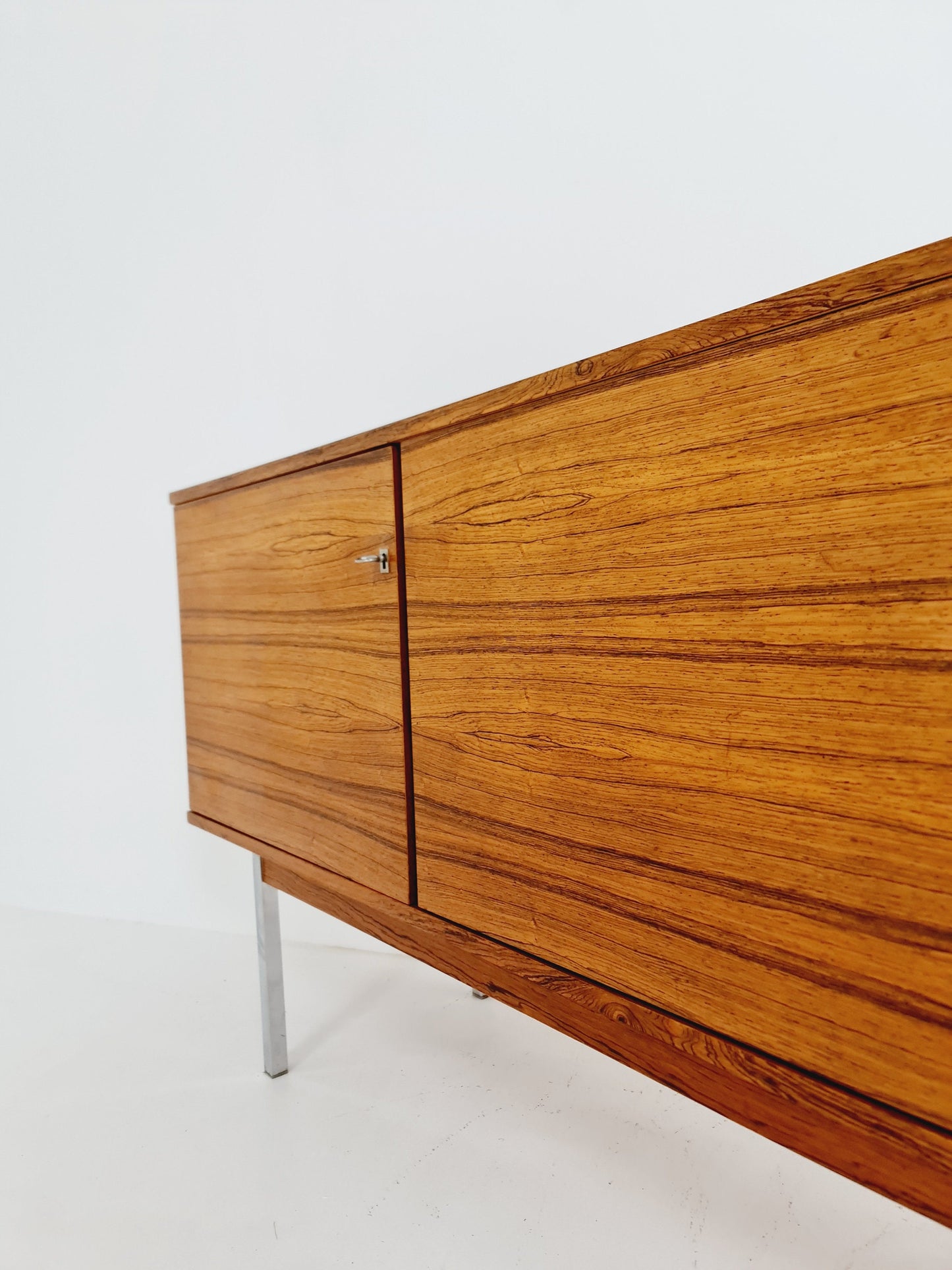 Rare Mid Century Modern German rosewood Sideboard by Friedrich Landwehr, 1950s