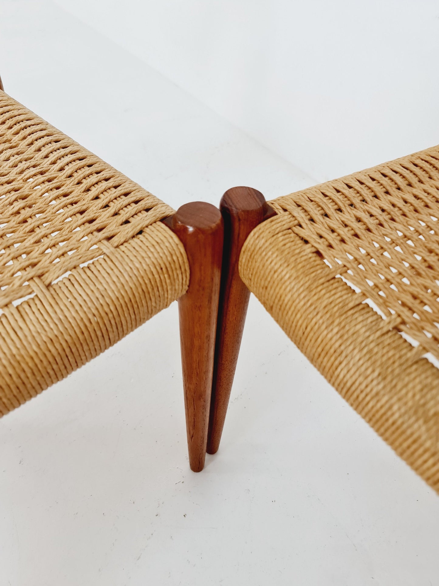 MidCentury Danish Teak Dining Chairs Niels O.Moller, 1960s, set of 4