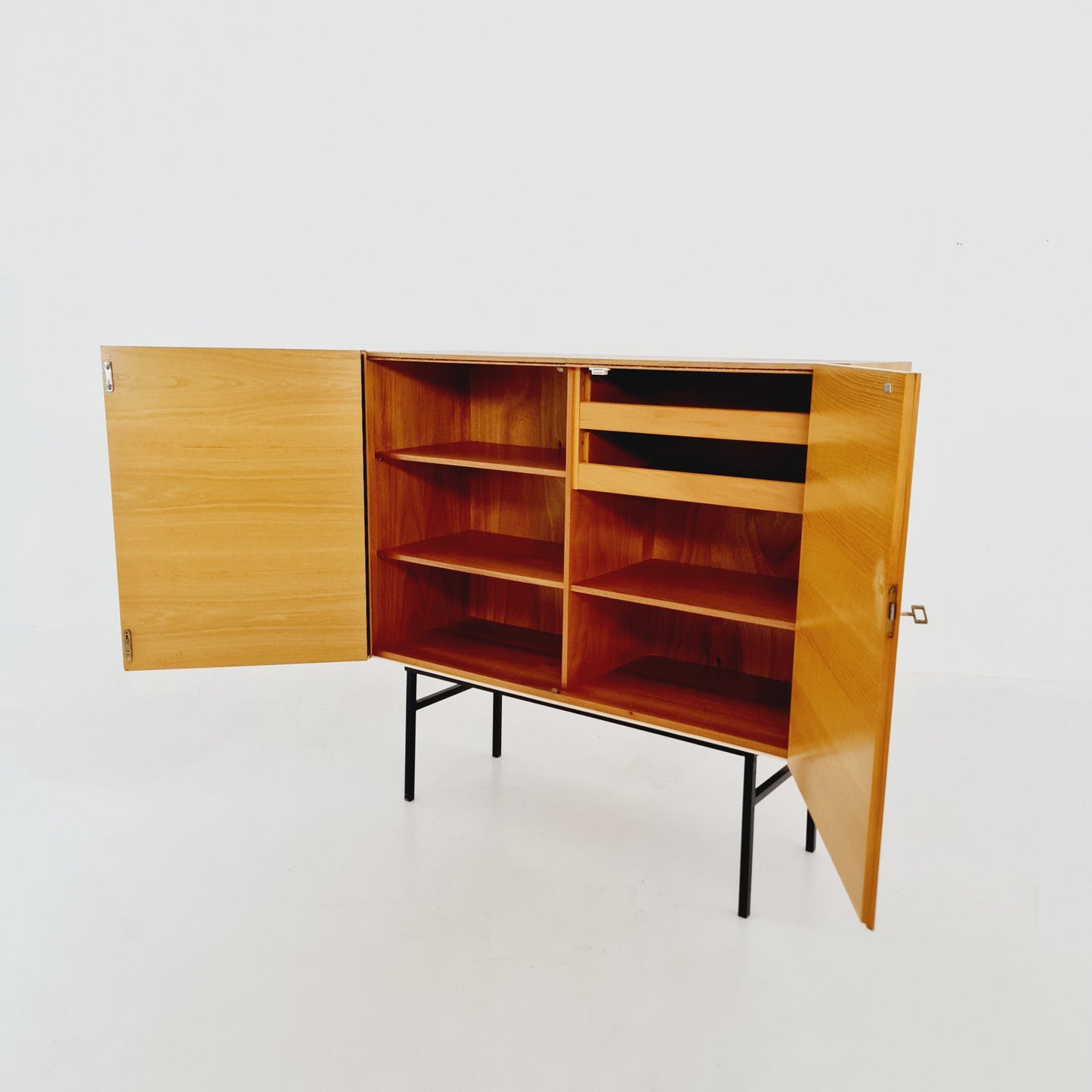 German Mid century sideboard cabinet by Helmut Magg for DeWe, Germany 1960s