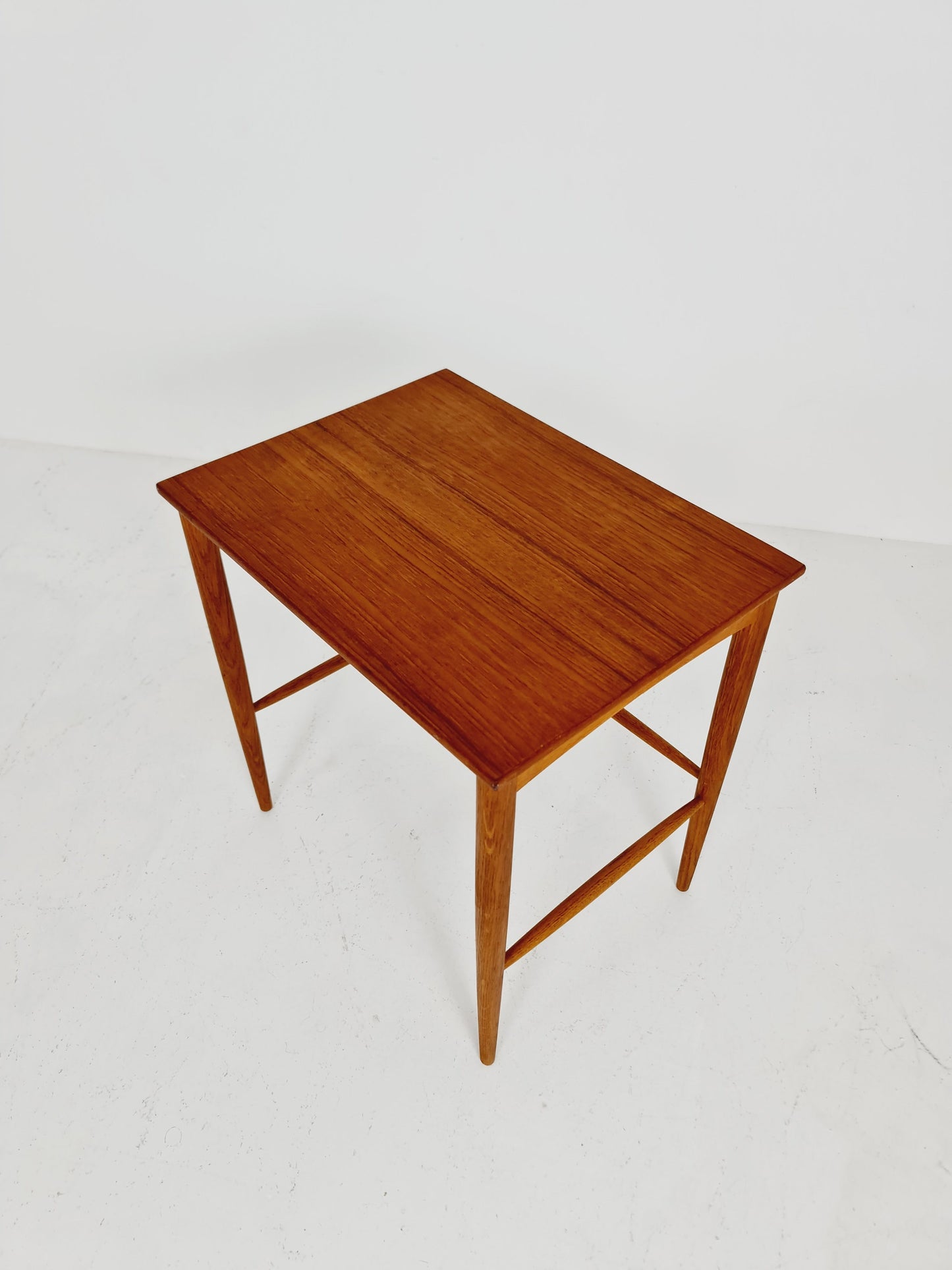 Swedish nightstand / side table teak by Folke Olsson for Bodafors, 1960s
