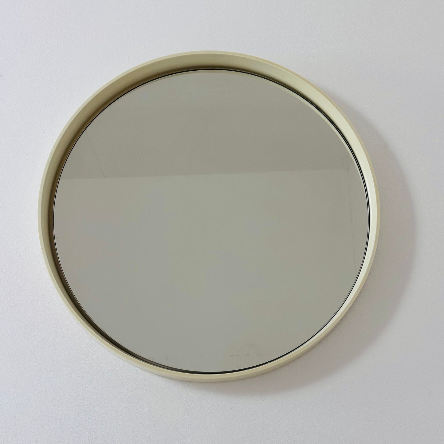 Space Age \Mid-Century Round Mirrror, 1970s