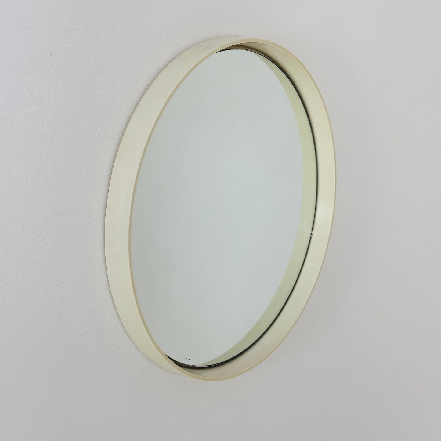 Space Age \Mid-Century Round Mirrror, 1970s