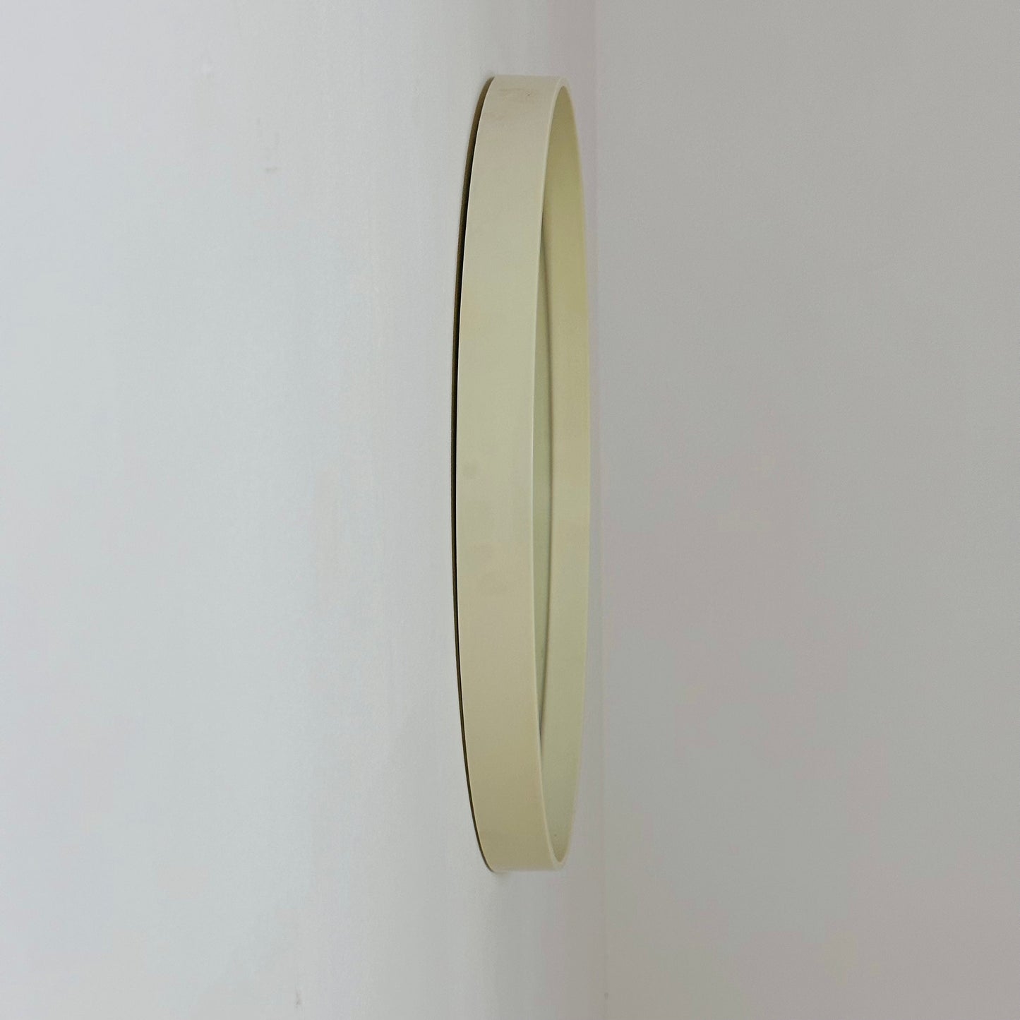 Space Age \Mid-Century Round Mirrror, 1970s