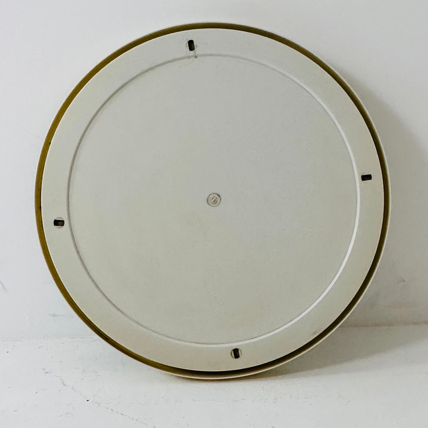 Space Age \Mid-Century Round Mirrror, 1970s