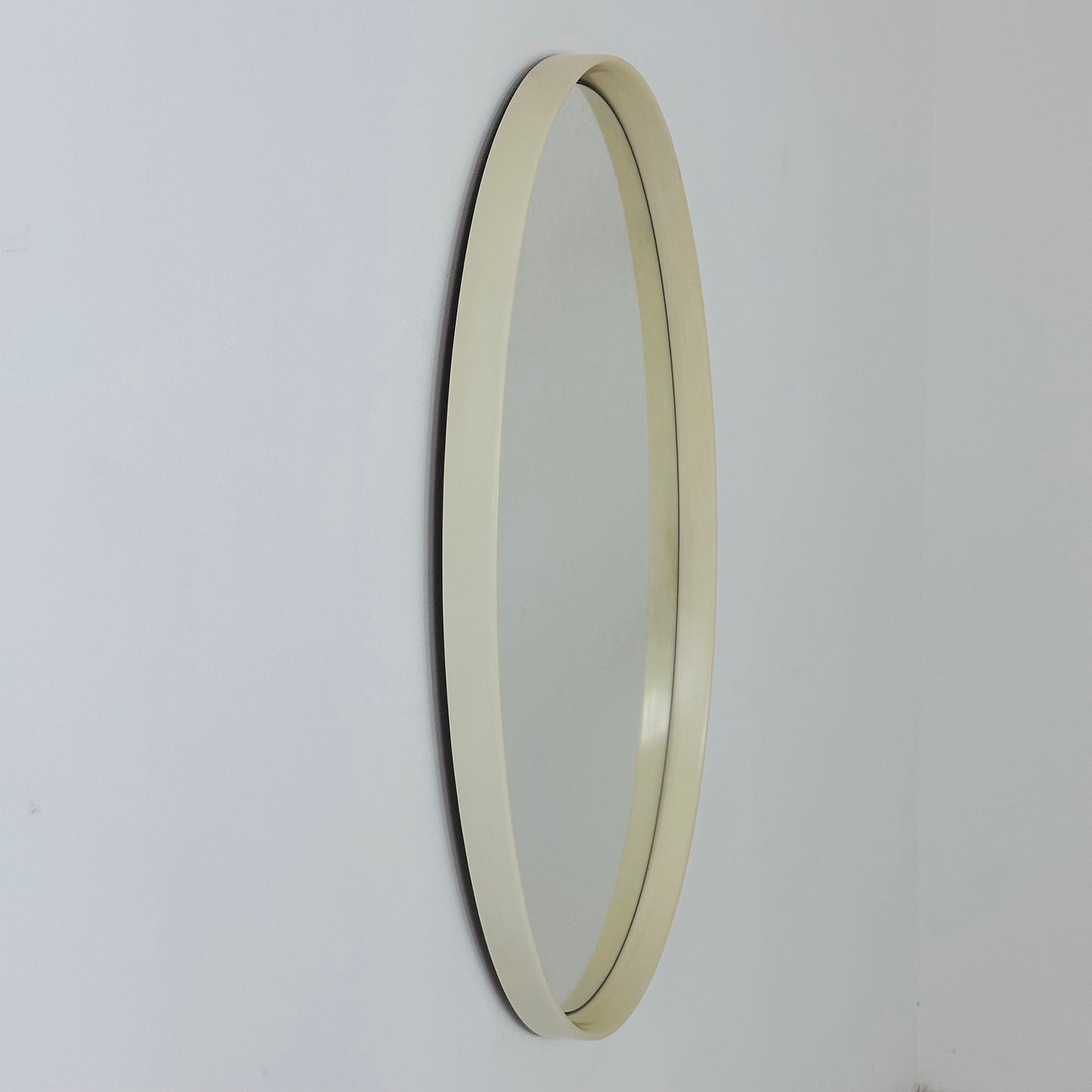 Space Age \Mid-Century Round Mirrror, 1970s