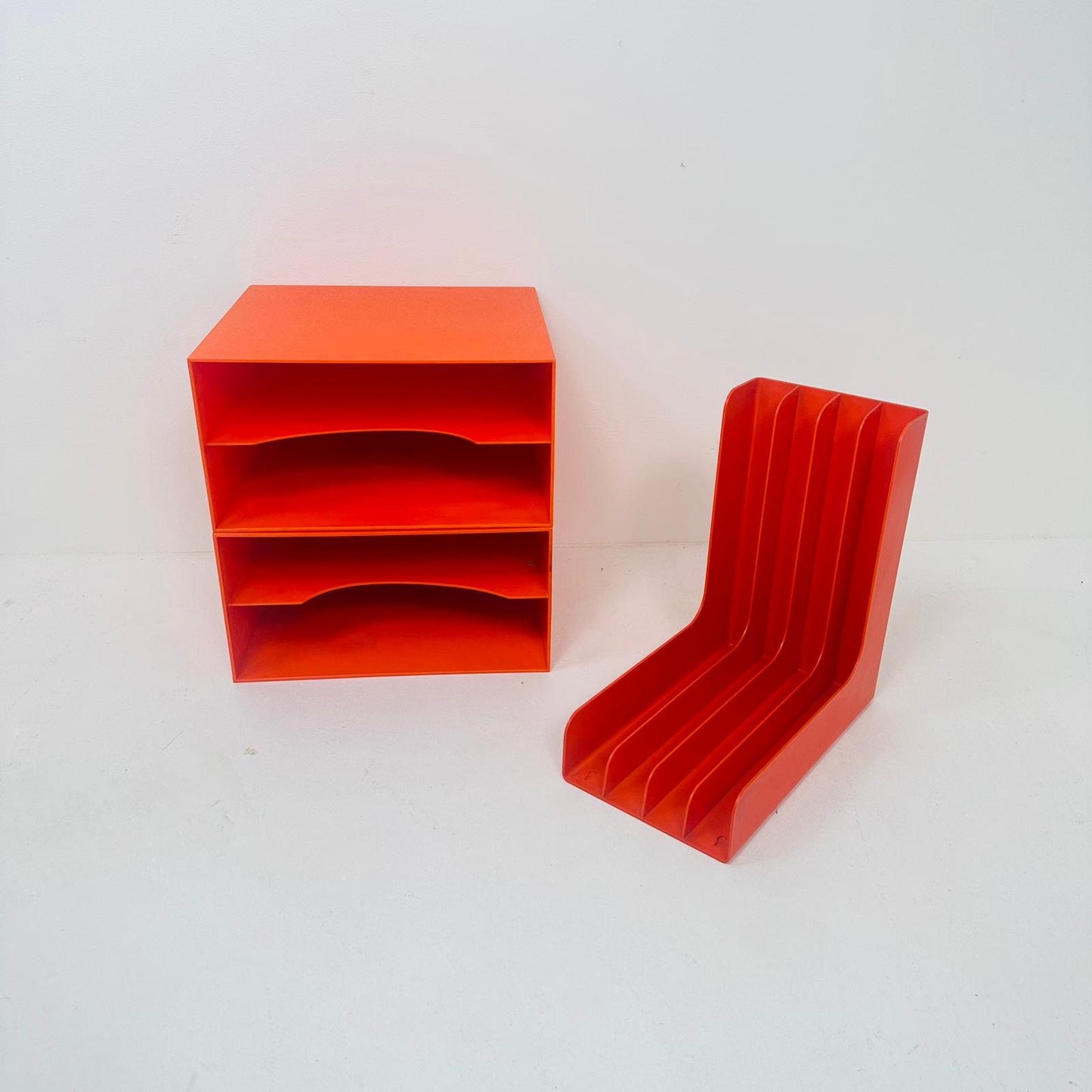 3 set of Vintage LP rack by Gustavsberg Sweden / Sven-Eric Juhlin 1970s