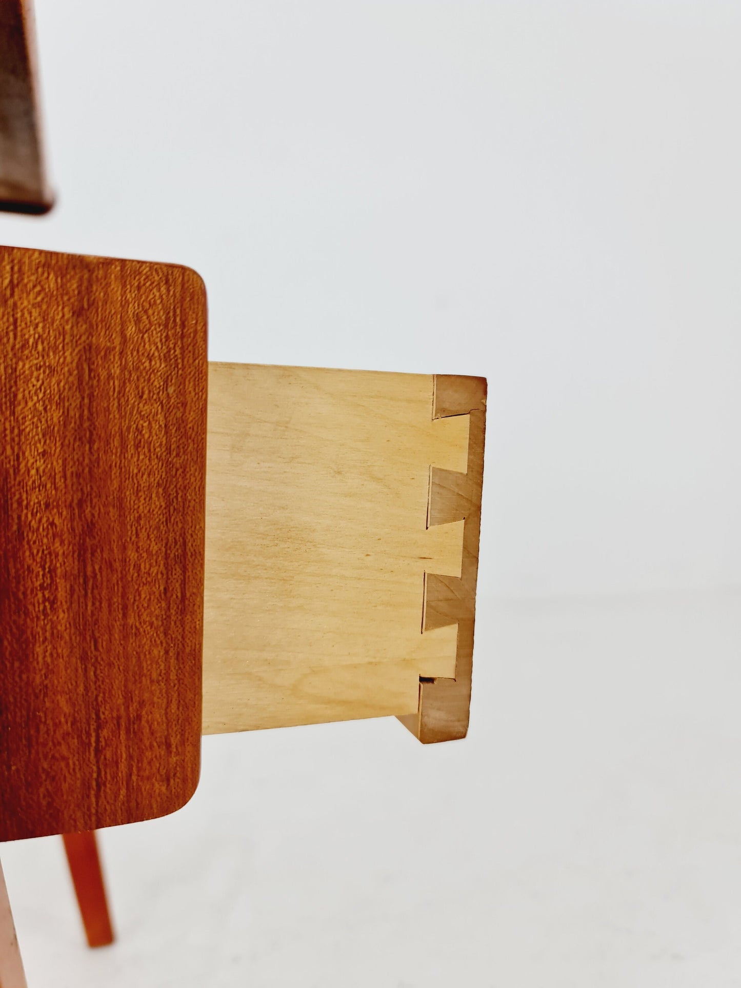 Midcentury Danish Mahogany Vintage Side table/ Bedside table/ Night stand, 1960s