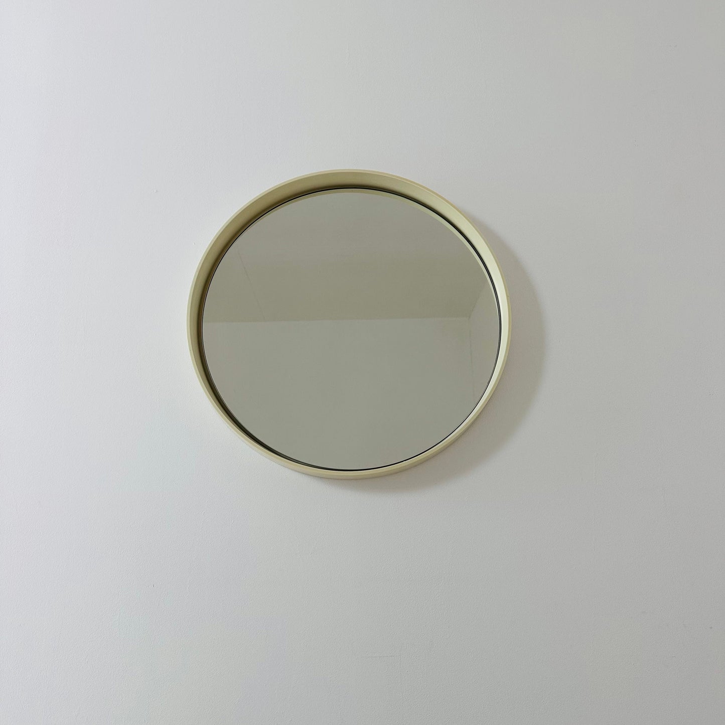 Space Age \Mid-Century Round Mirrror, 1970s