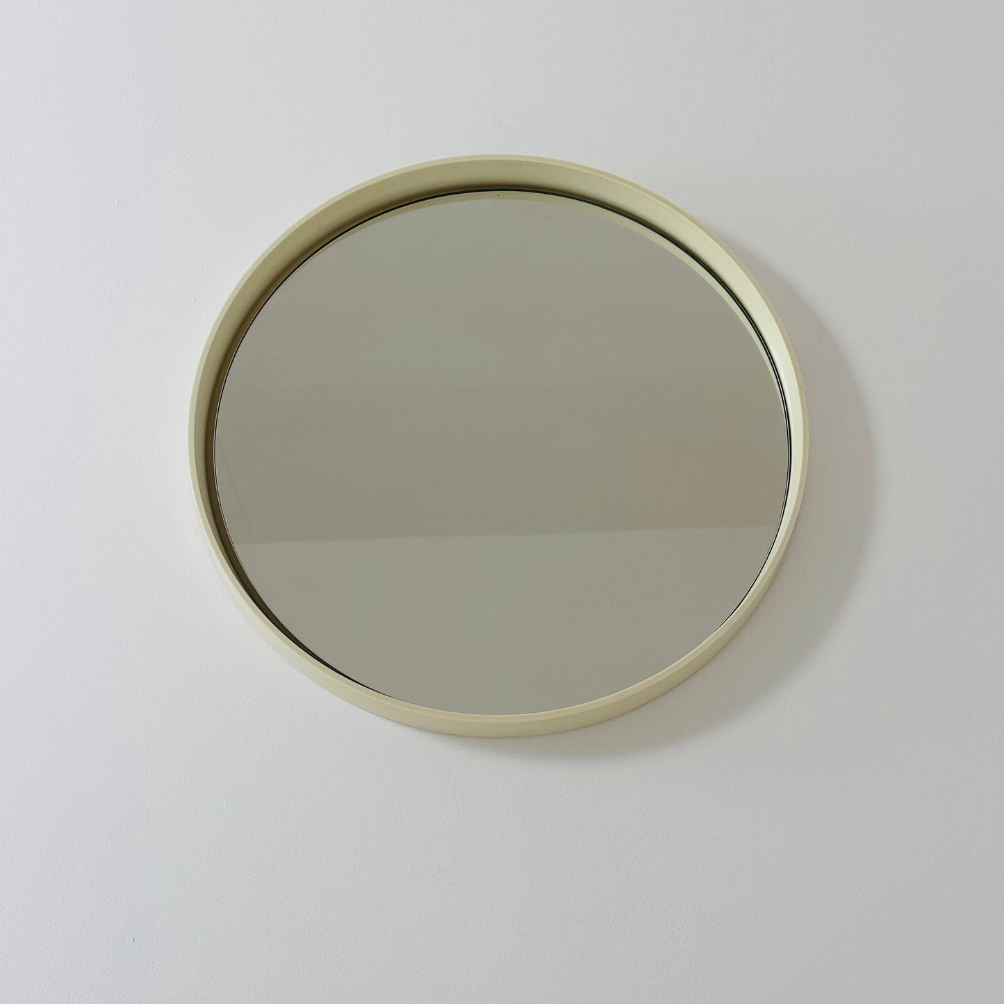 Space Age \Mid-Century Round Mirrror, 1970s