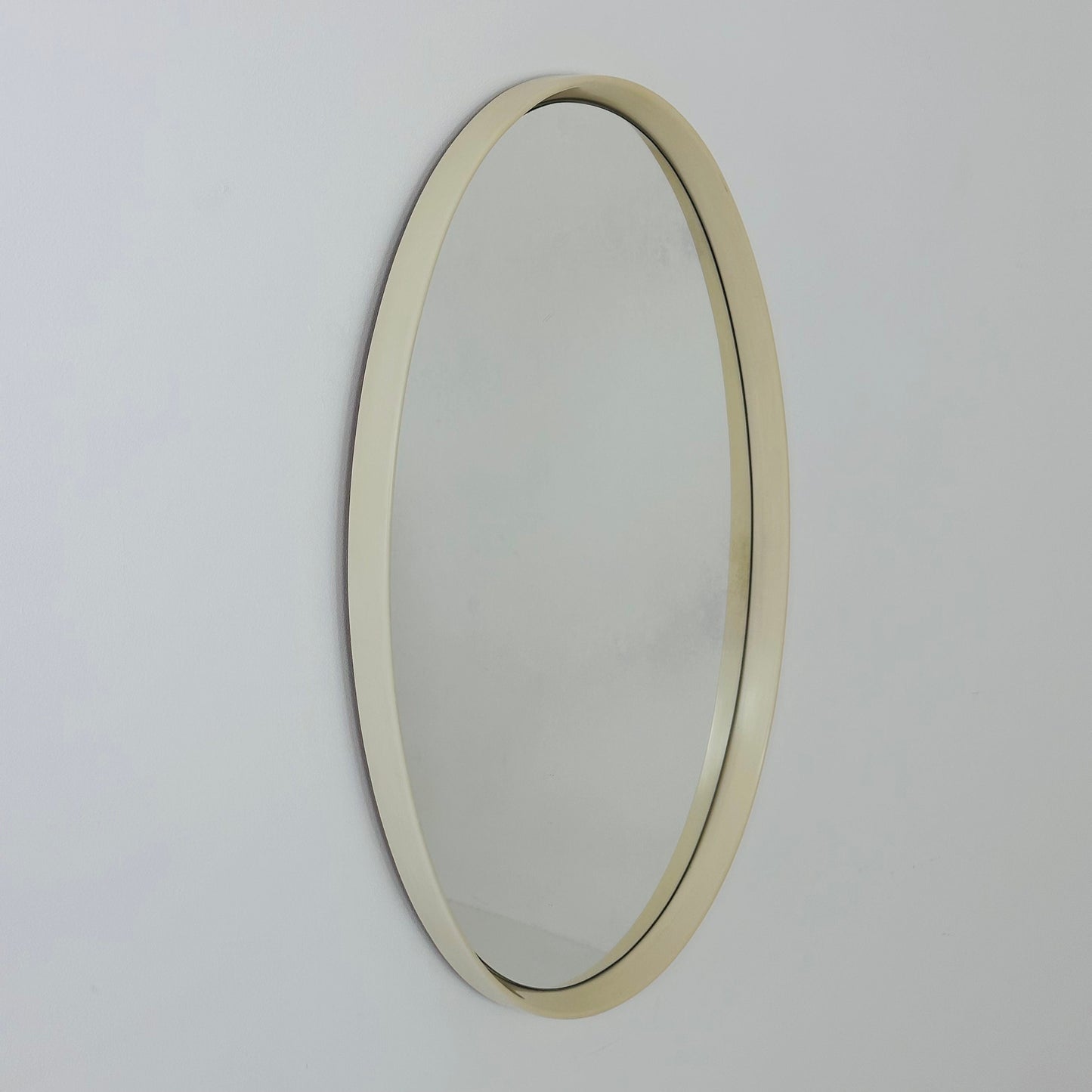 Space Age \Mid-Century Round Mirrror, 1970s