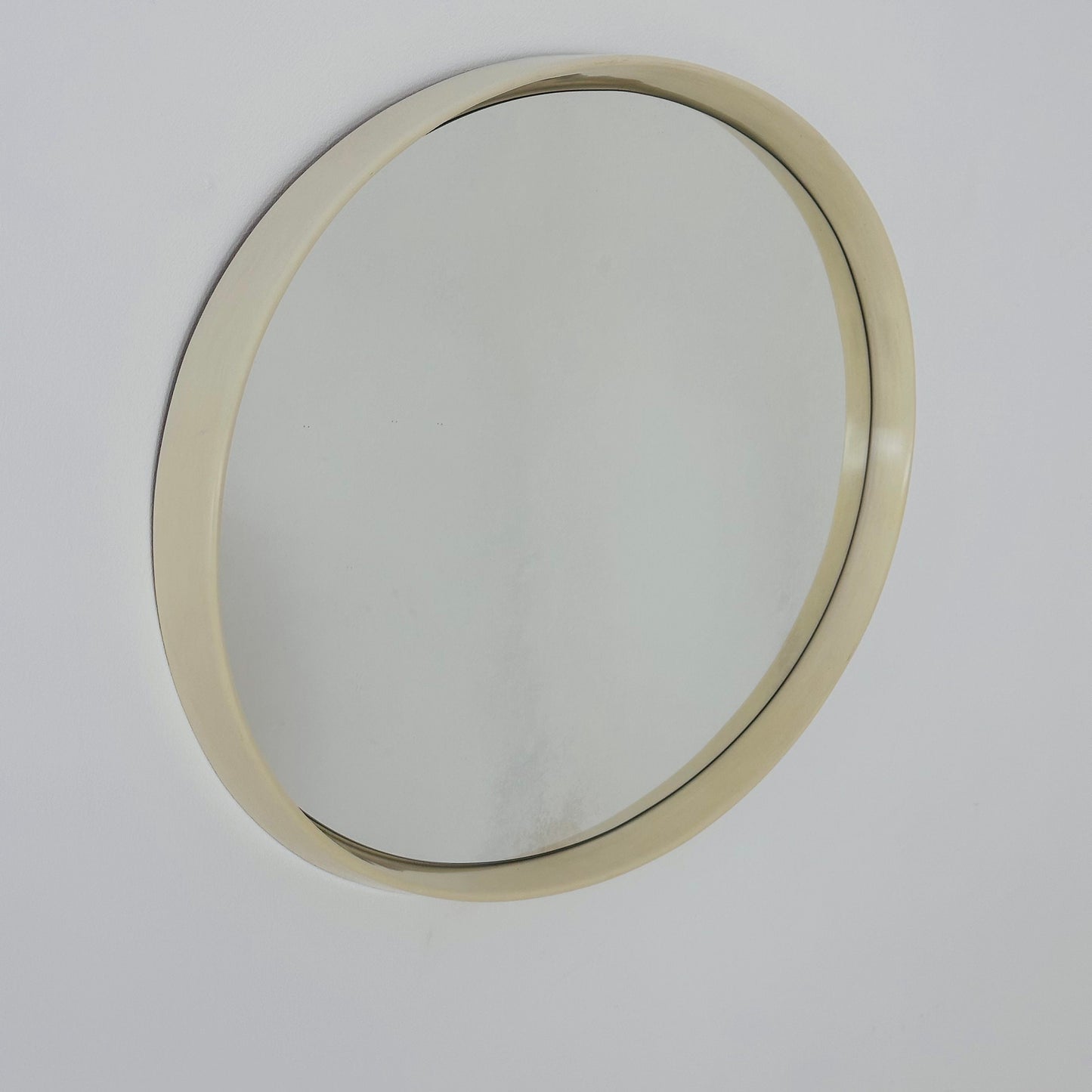 Space Age \Mid-Century Round Mirrror, 1970s