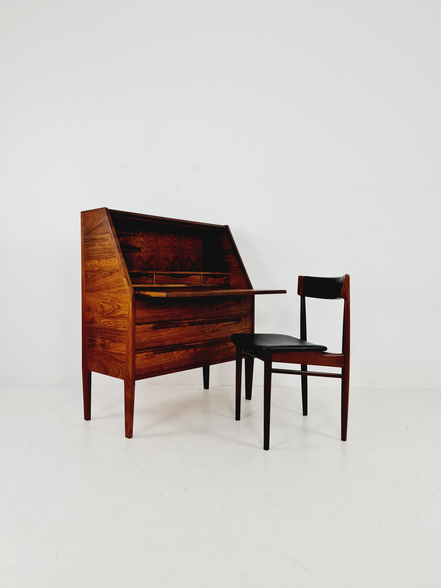 Midcentury Secretary Desk by Nils Jonsson for Tørring Møbelfabrik, Denmark, 1960's
