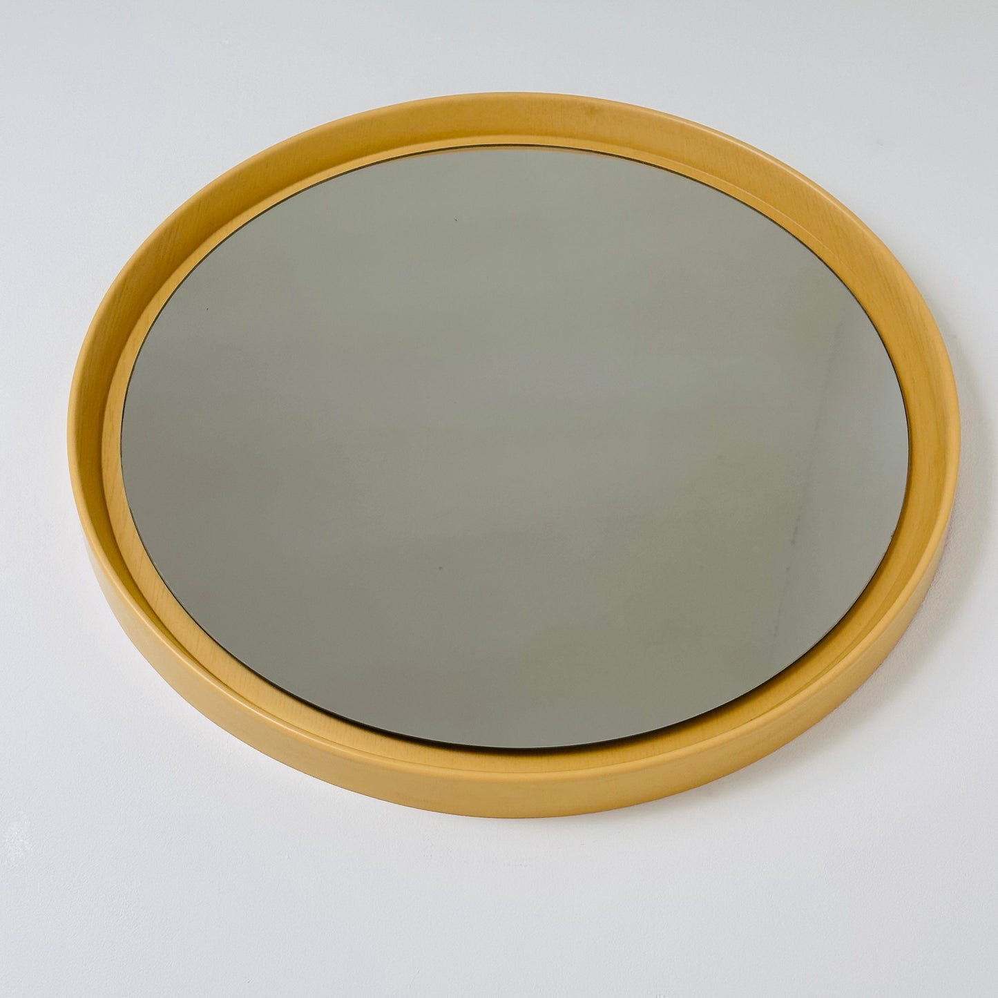Space Age \Mid-Century Round Mirrror, 1970so