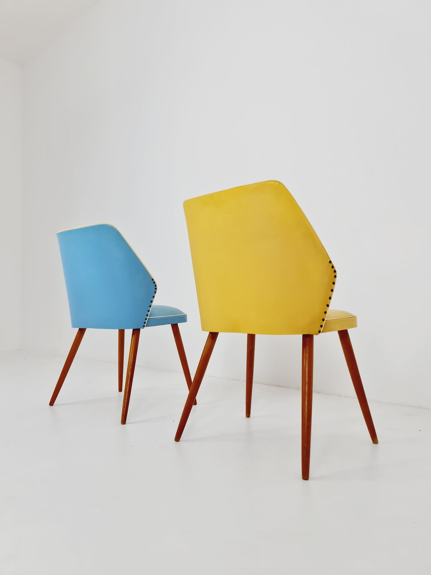 Midcentury German Cocktail Chair Rockabilly set of 2 ,1950s