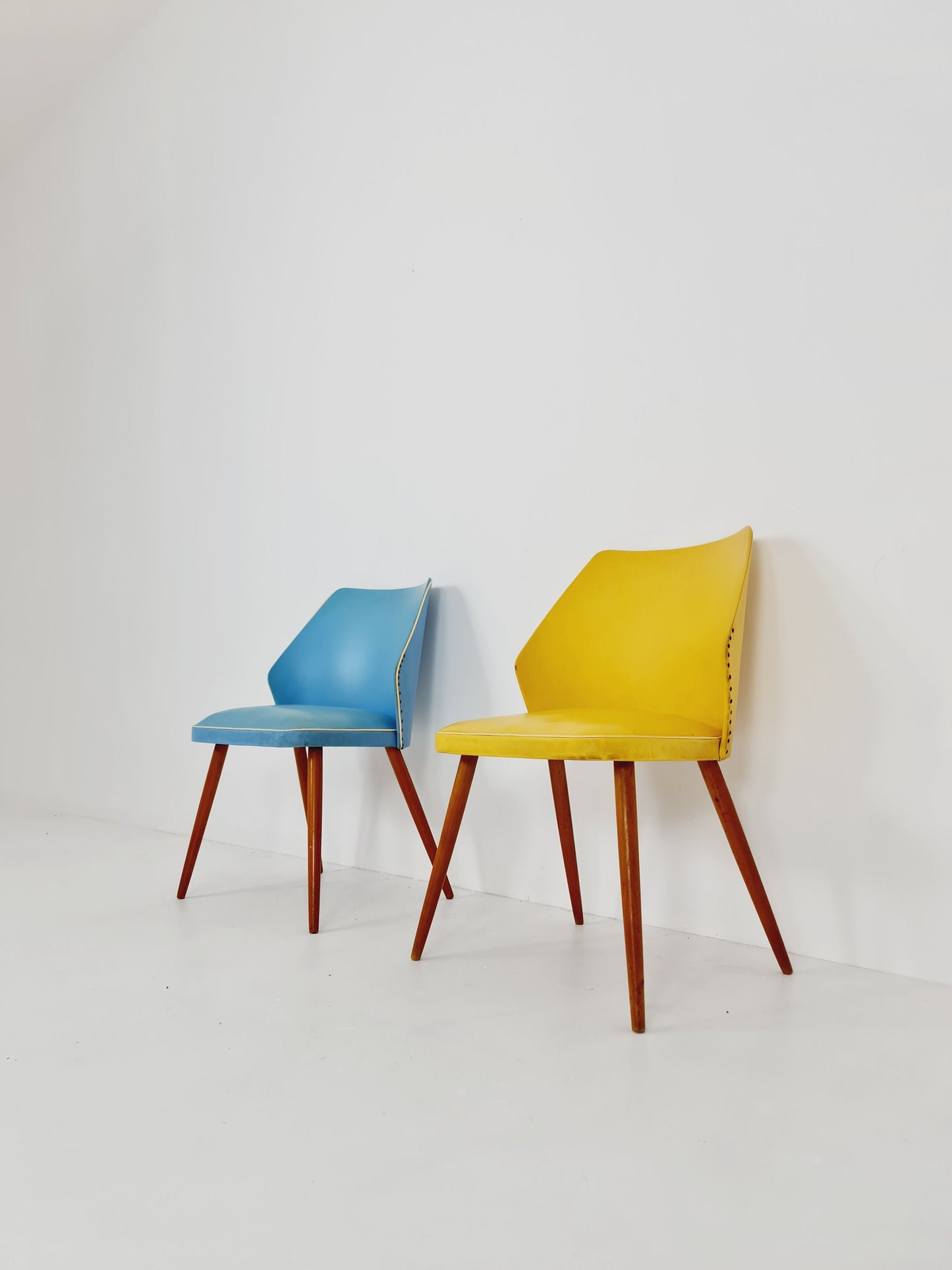 Midcentury German Cocktail Chair Rockabilly set of 2 ,1950s