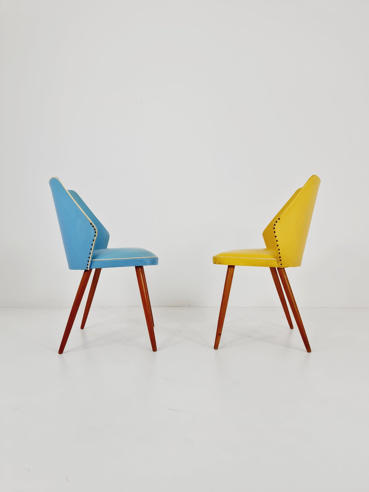 Midcentury German Cocktail Chair Rockabilly set of 2 ,1950s
