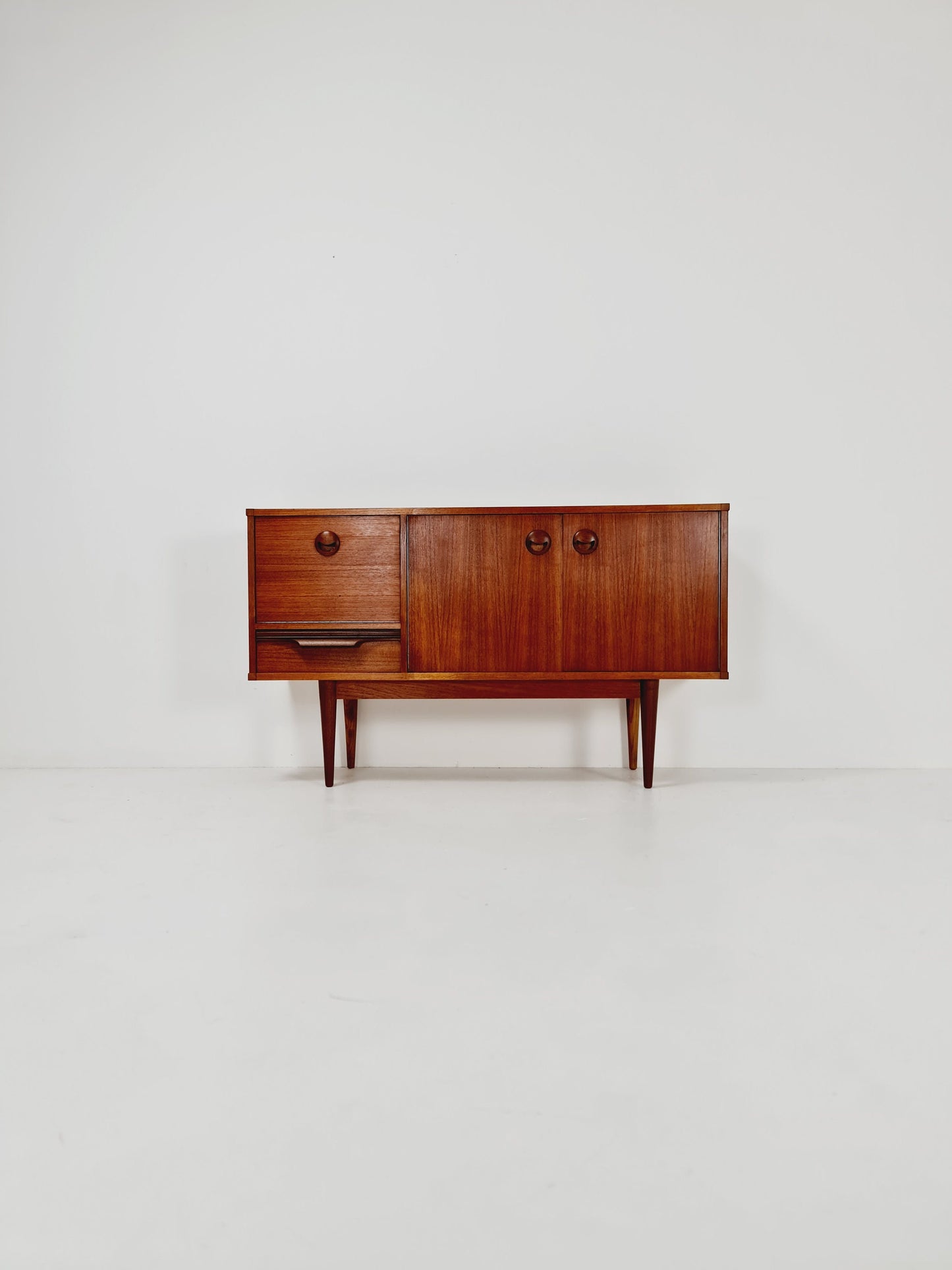 Mid Century Modern German teak Sideboard By Musterring international , 1960s
