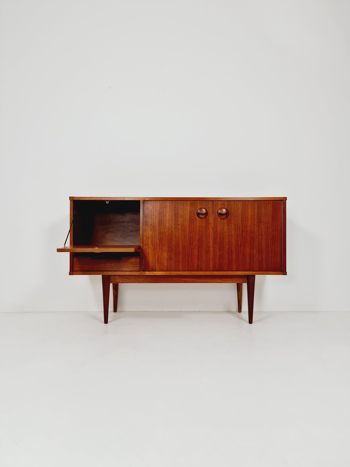 Mid Century Modern German teak Sideboard By Musterring international , 1960s