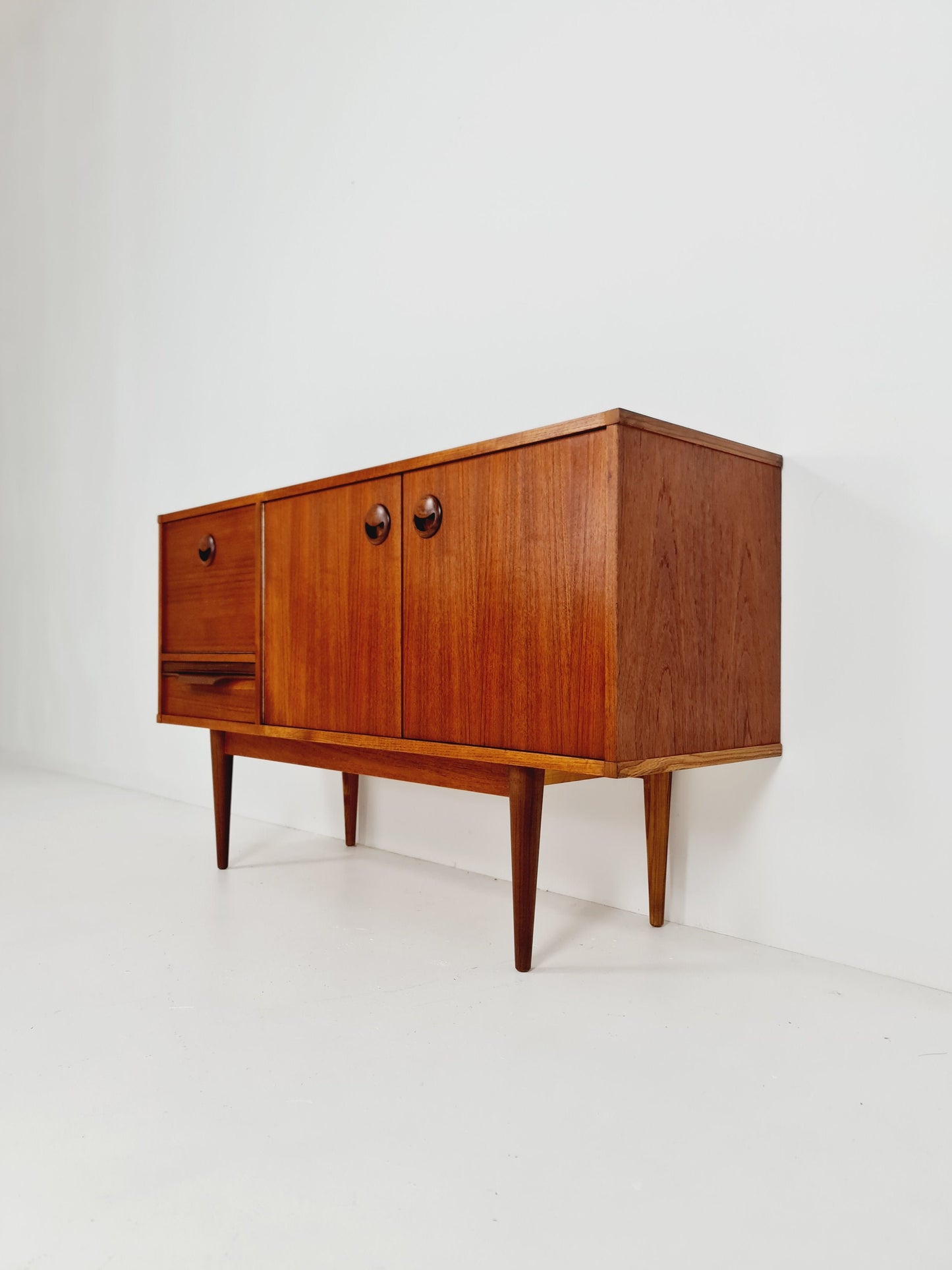 Mid Century Modern German teak Sideboard By Musterring international , 1960s