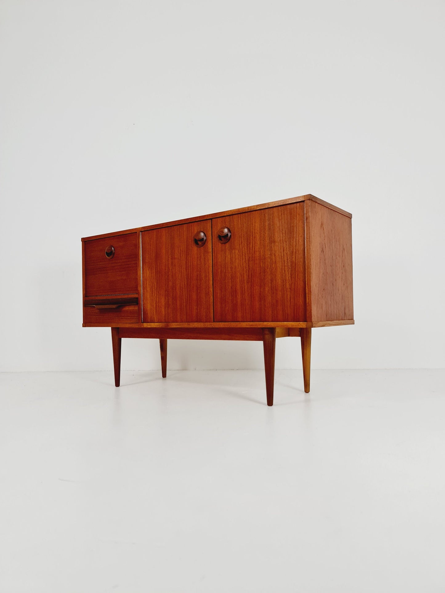 Mid Century Modern German teak Sideboard By Musterring international , 1960s