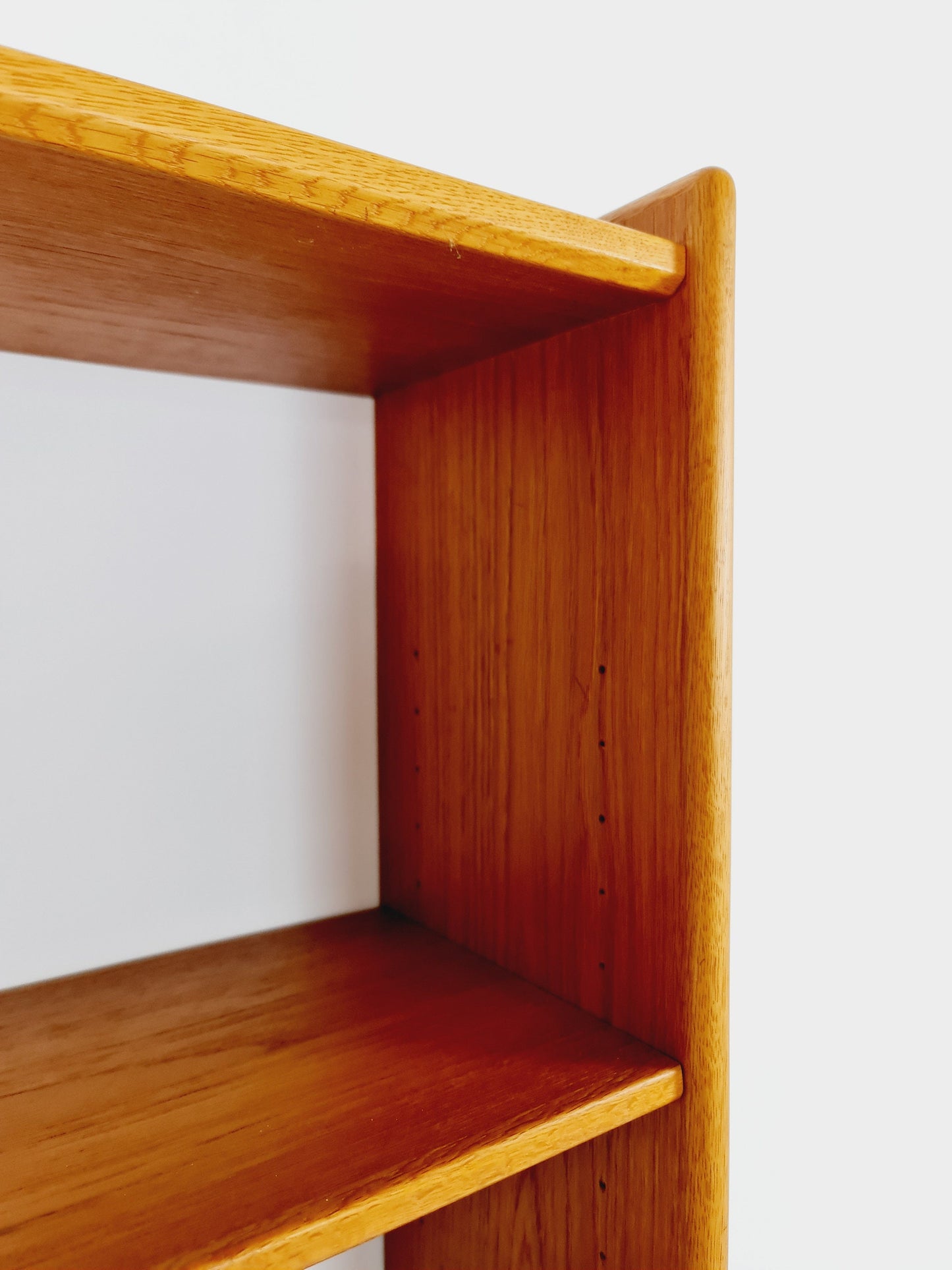 Danish freestanding vintage bookshelf system/ book case teak by Johannes Sorth, 1960s