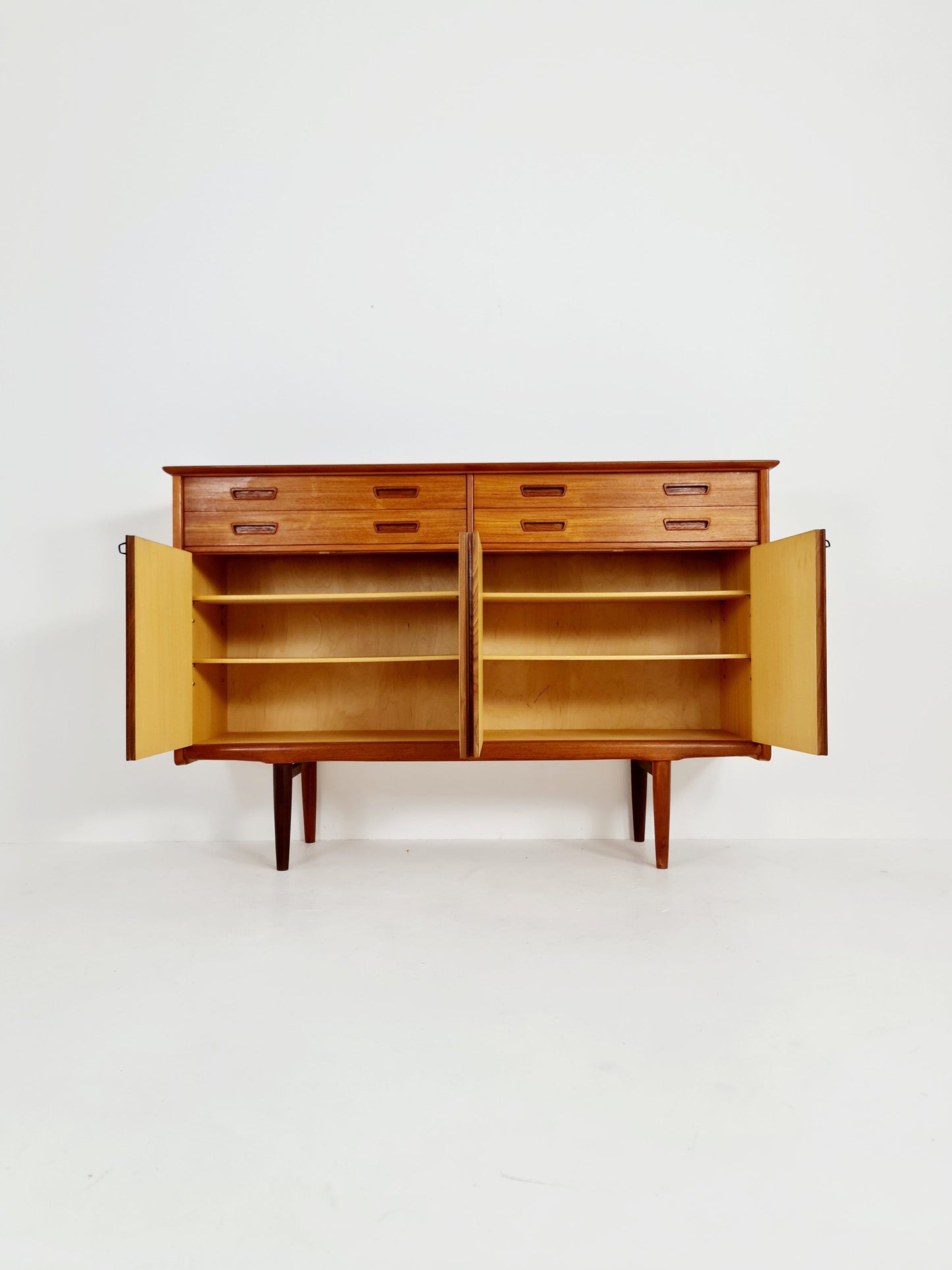 Mid-Century Modern Norwegian highboard, Sideboard for Sörheim MöbelFabrik Nesttun, 1960s