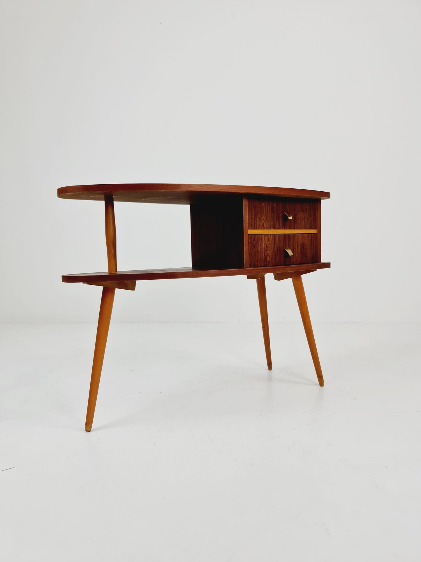 Rare German mid-century Rosewood small sideboard /side table, 1950s