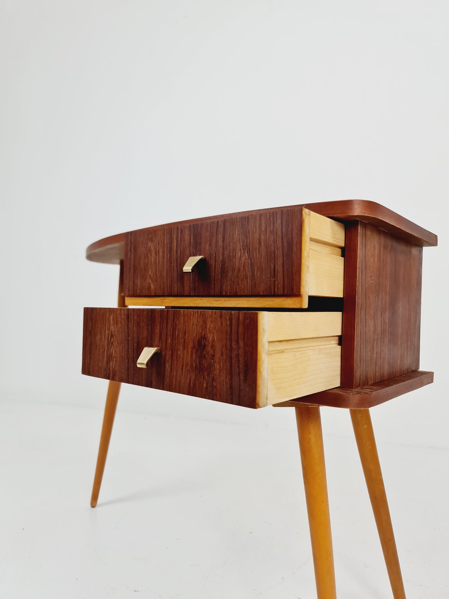 Rare German mid-century Rosewood small sideboard /side table, 1950s