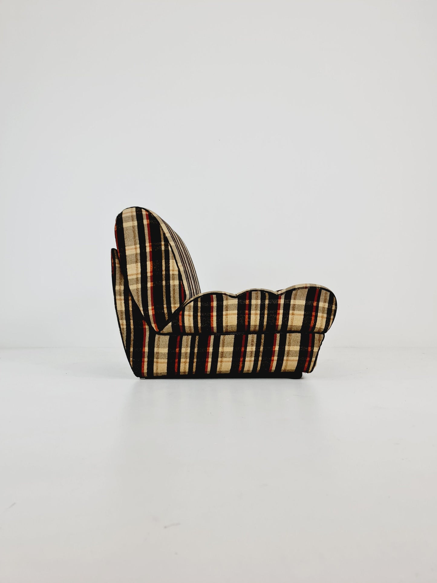 German space age singel couch extendable to bed, 1970s