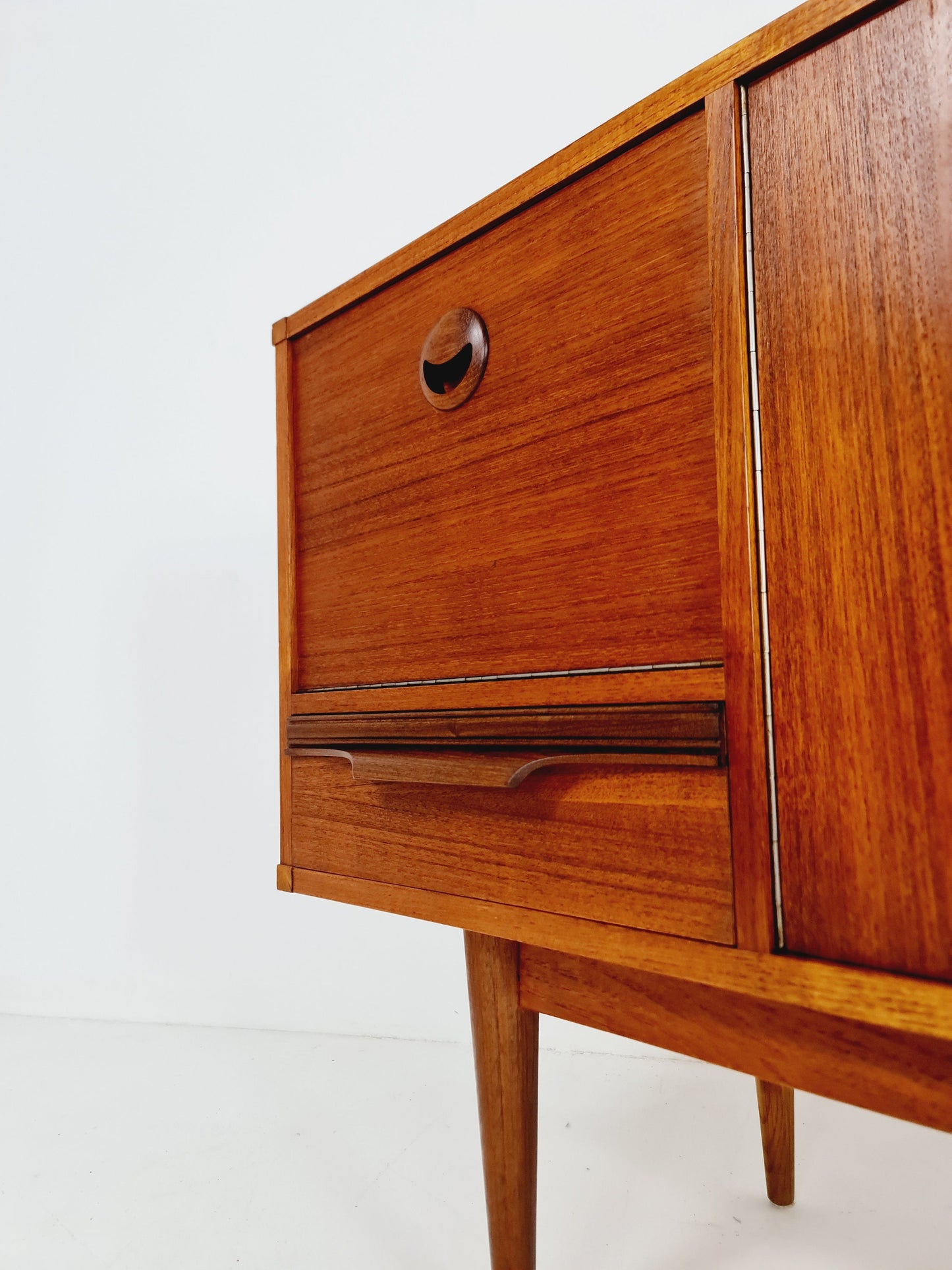 Mid Century Modern German teak Sideboard By Musterring international , 1960s