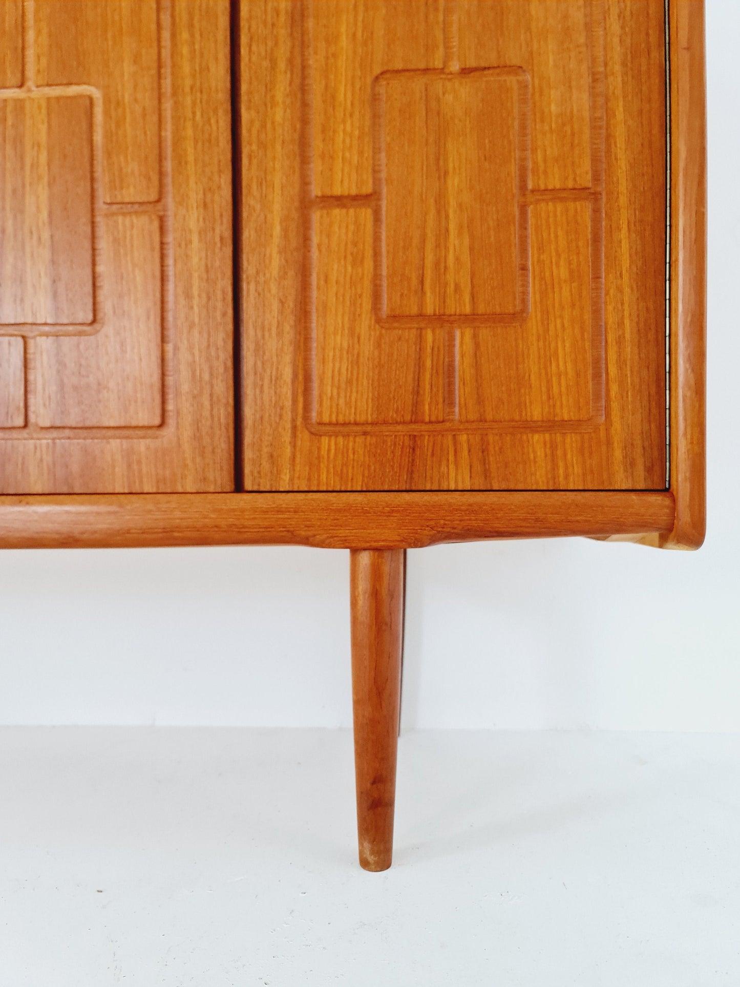 Mid-Century Modern Norwegian highboard, Sideboard for Sörheim MöbelFabrik Nesttun, 1960s