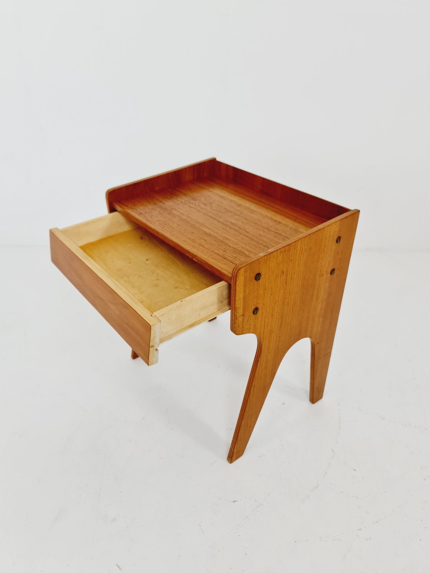 Midcentury Danish teak Side table/ Bedside table, 1960s