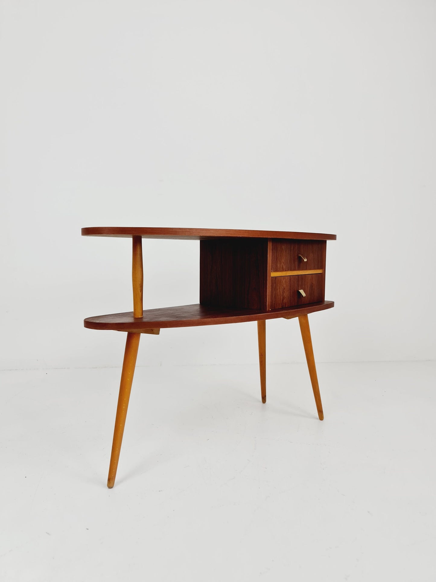 Rare German mid-century Rosewood small sideboard /side table, 1950s