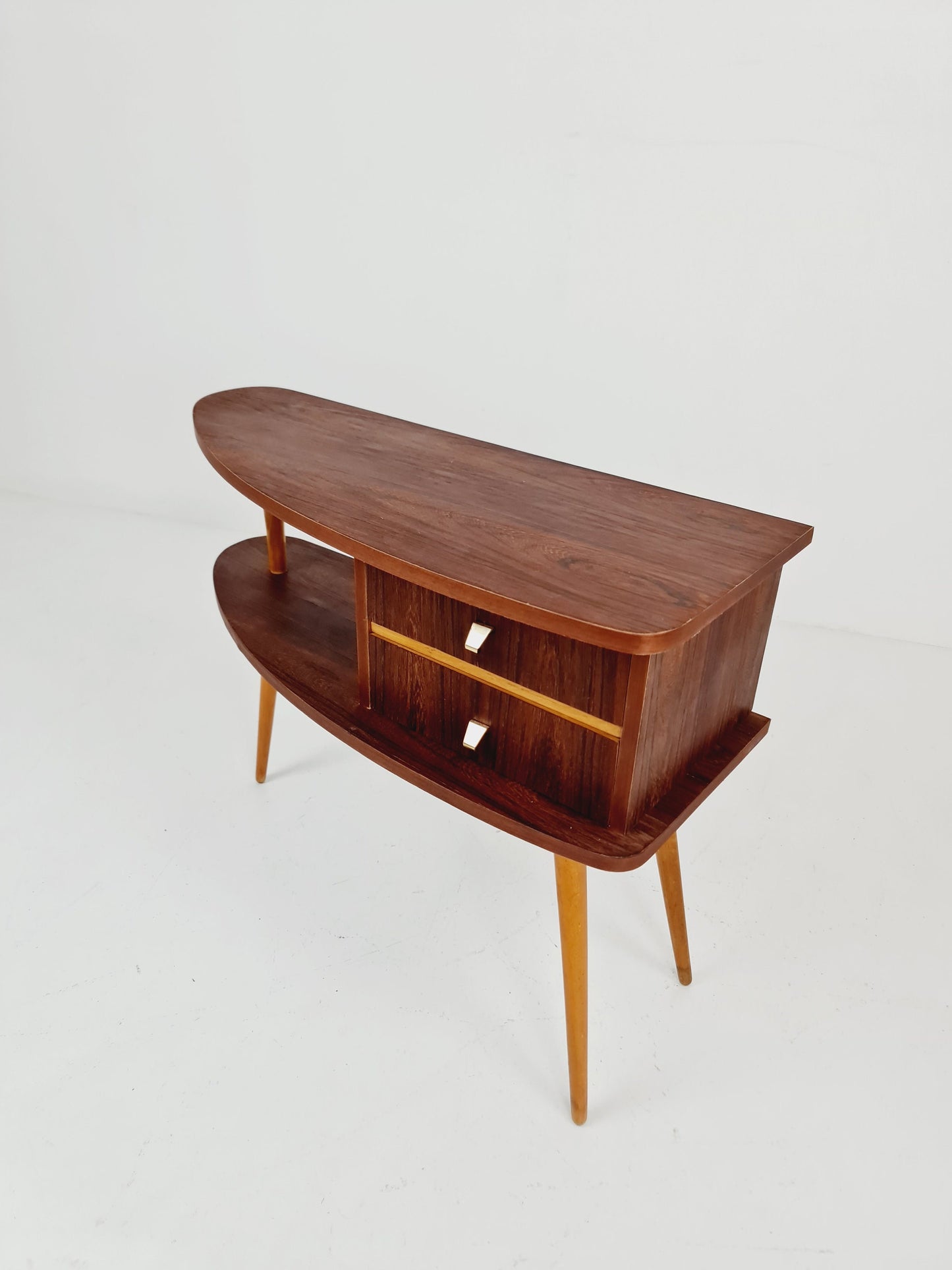 Rare German mid-century Rosewood small sideboard /side table, 1950s