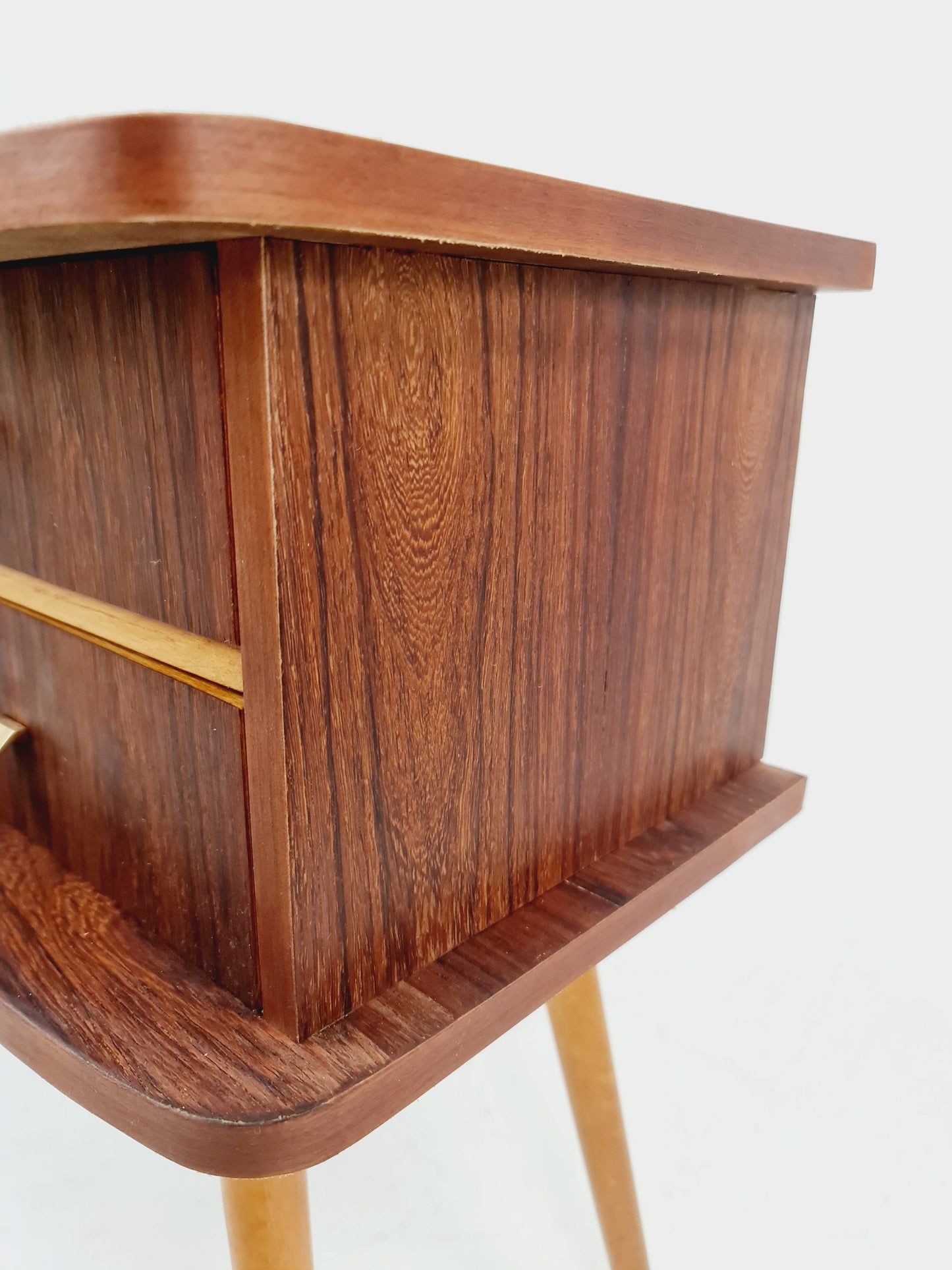 Rare German mid-century Rosewood small sideboard /side table, 1950s