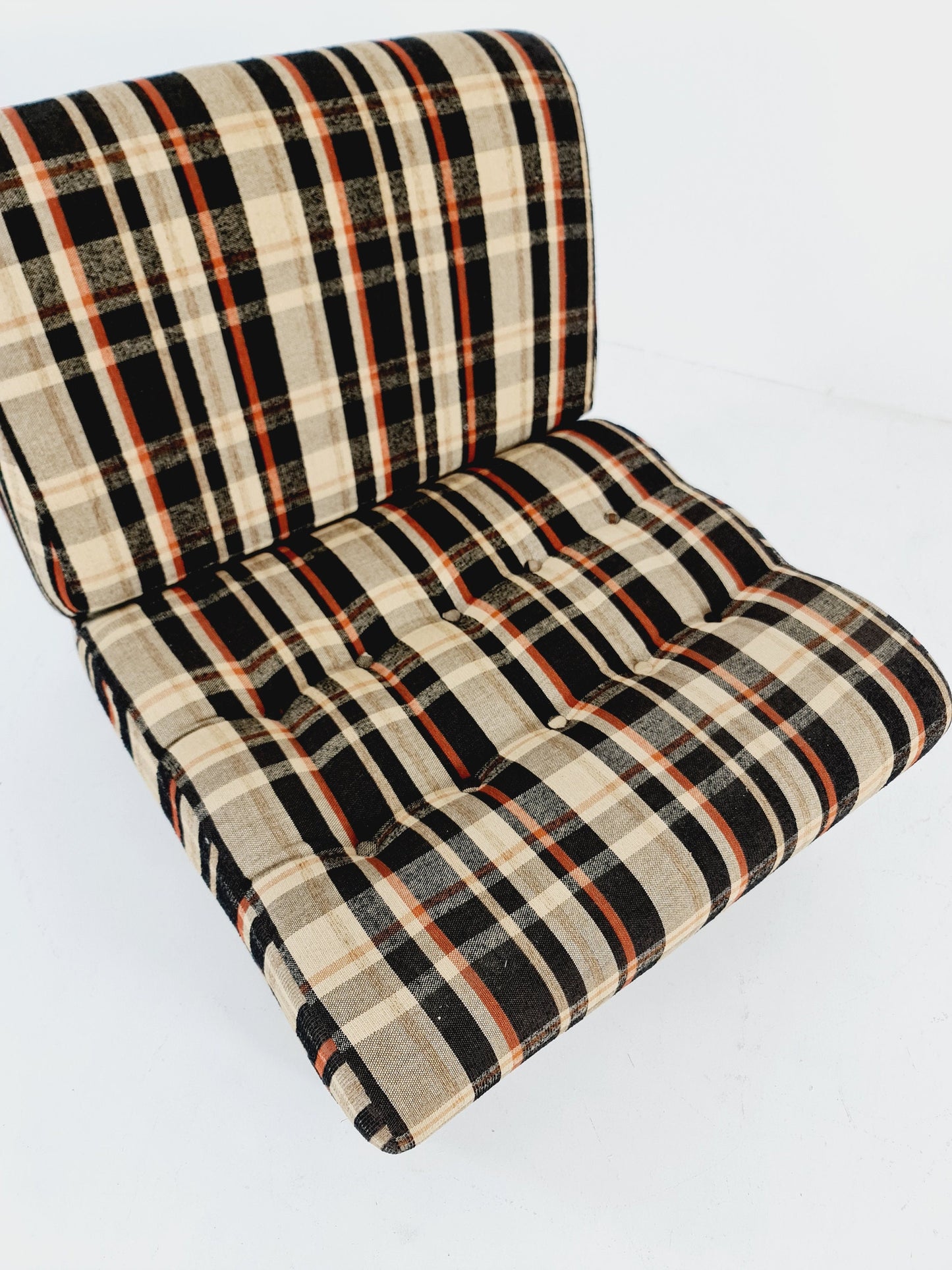 German space age singel couch extendable to bed, 1970s
