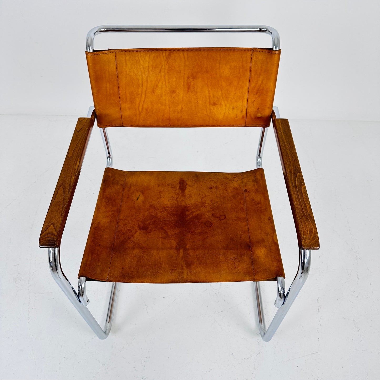 Mid-Century Vintage S34 Chair by Mart Stam & Marcel Breuer for Thonet 1980s